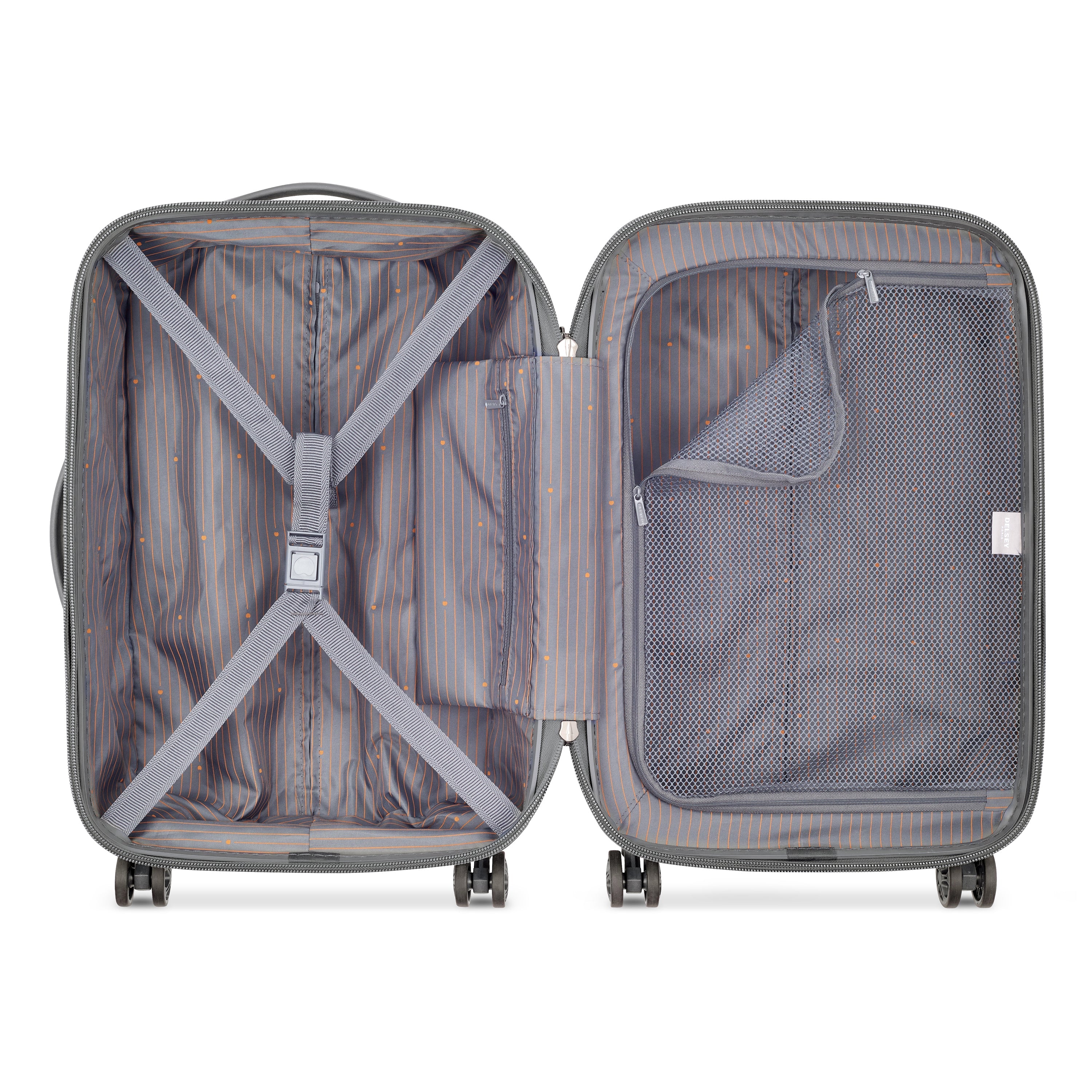 CAUMARTIN PLUS| Koffer Kabine Erweiterbar 55 CM GREY