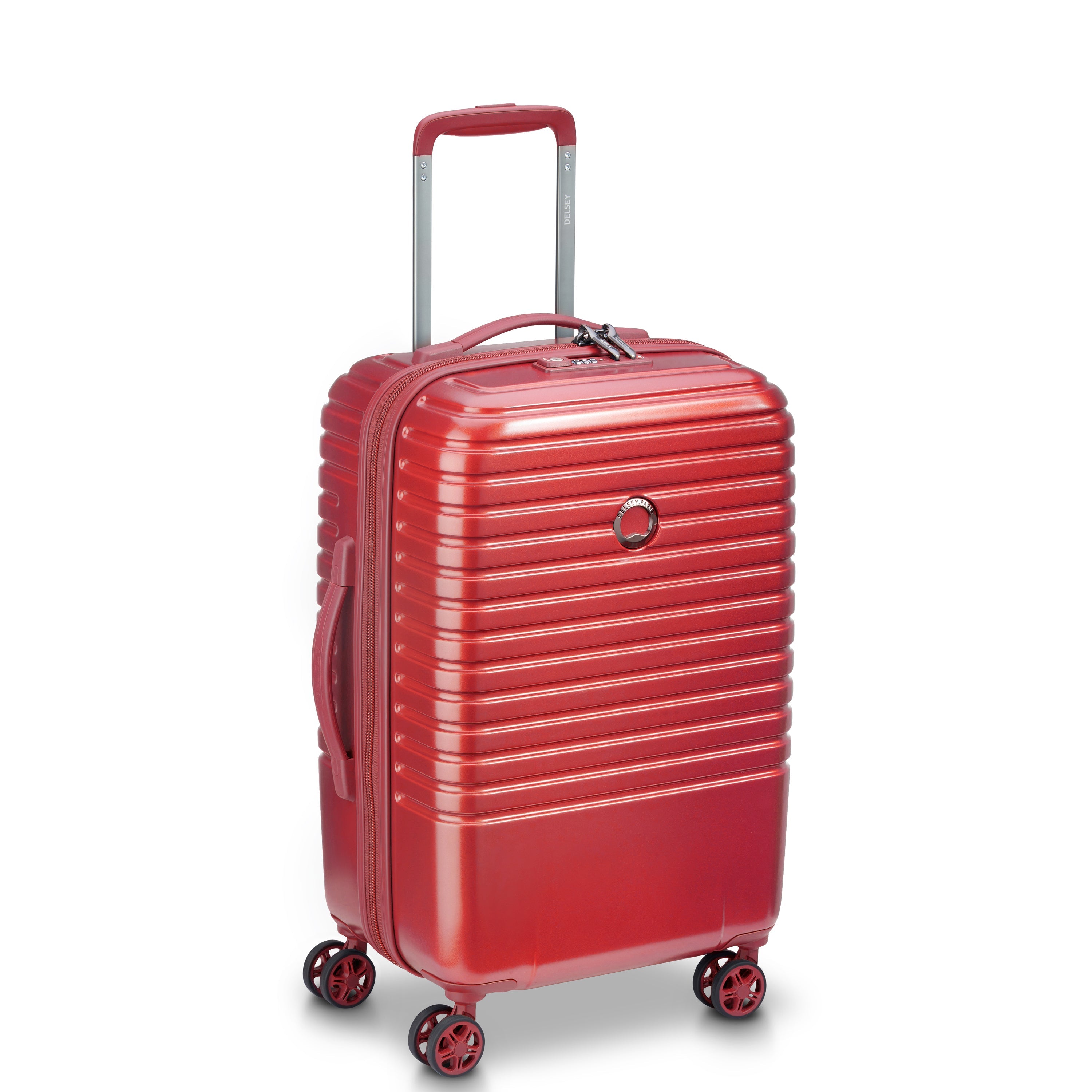 CAUMARTIN PLUS| Koffer Cabine Uitbreidbaar 55 CM ROOD
