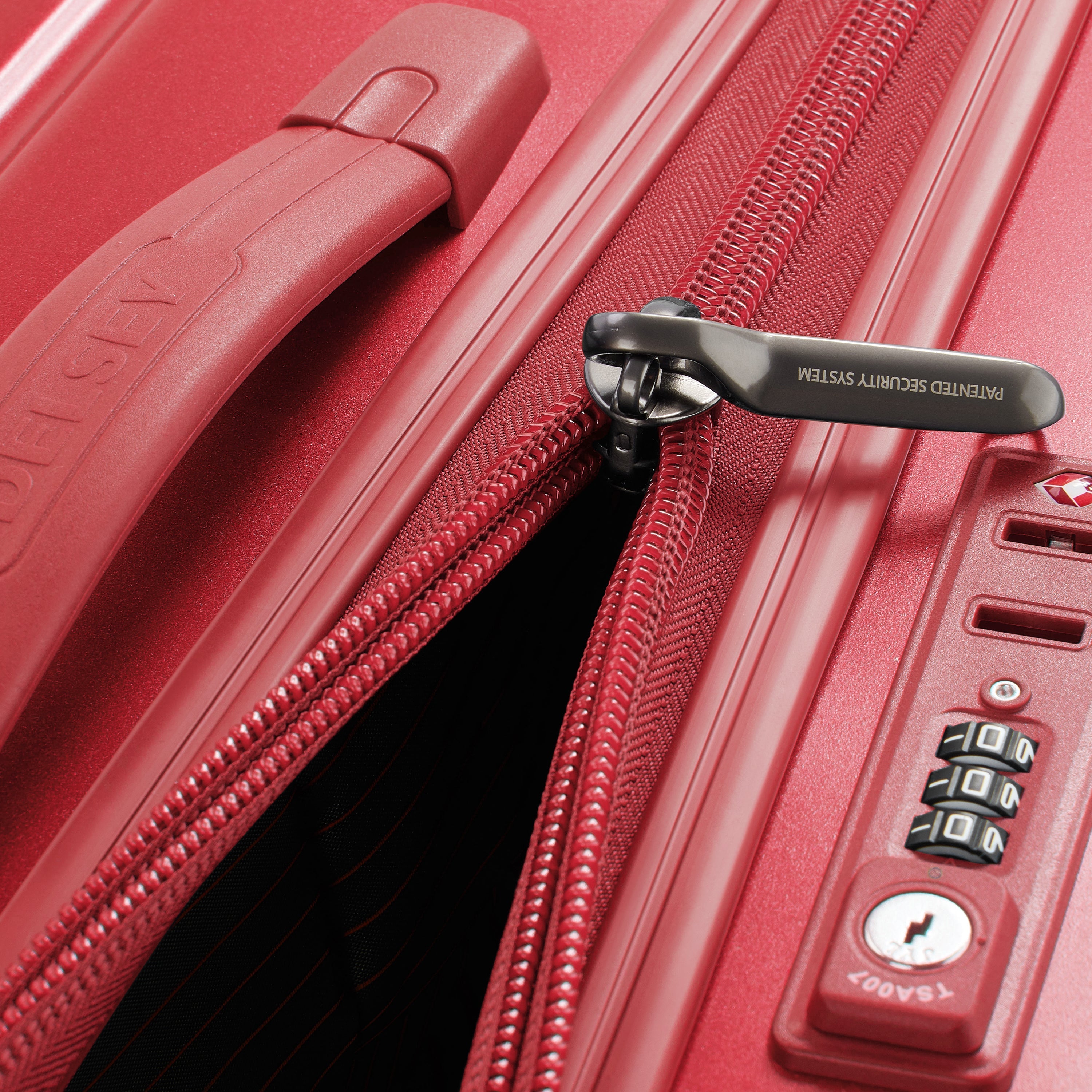 CAUMARTIN PLUS| Valise Soute Extensible 76 CM ROUGE