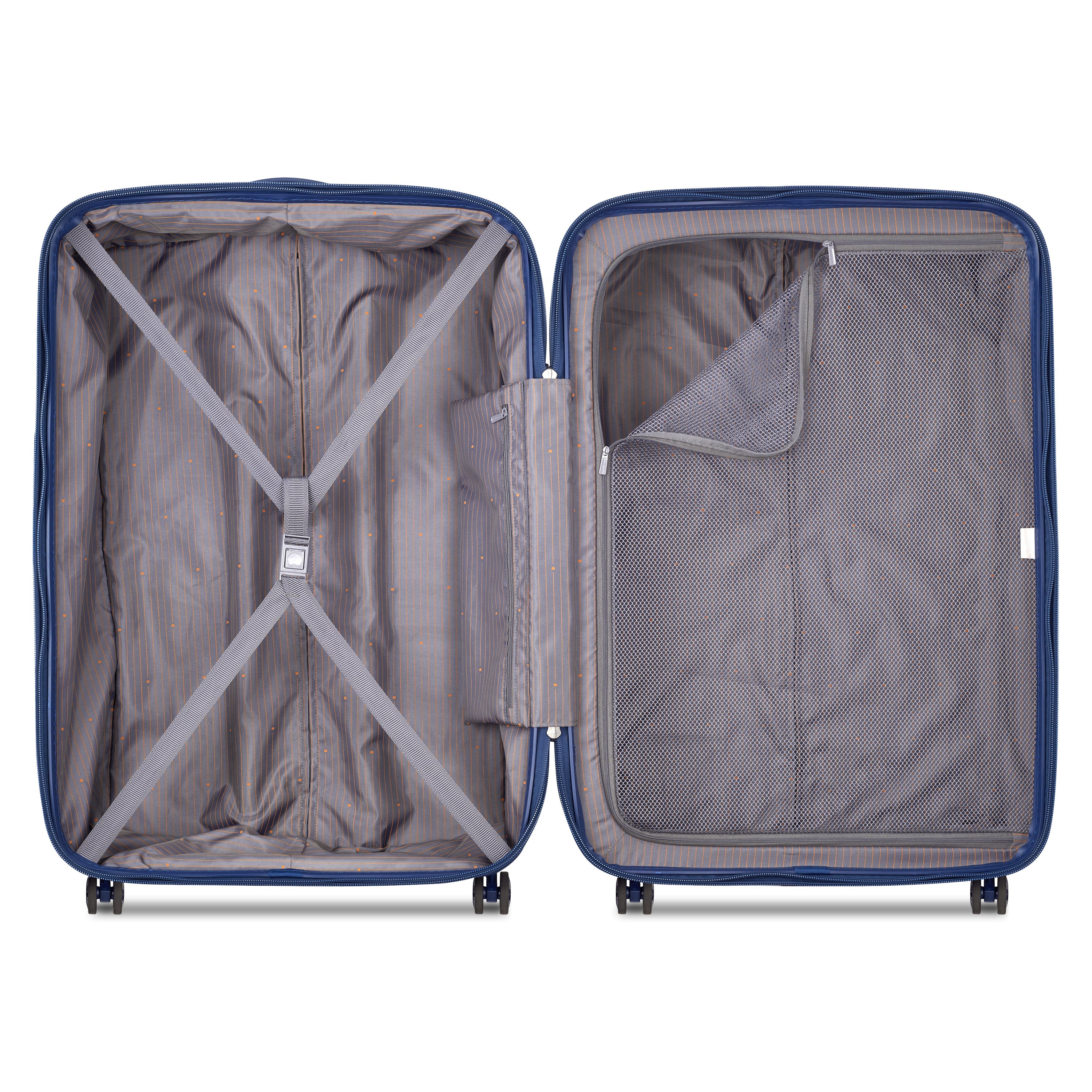 CAUMARTIN PLUS| Koffer Aufgabegepäck Erweiterbar 76 CM STEEL BLUE