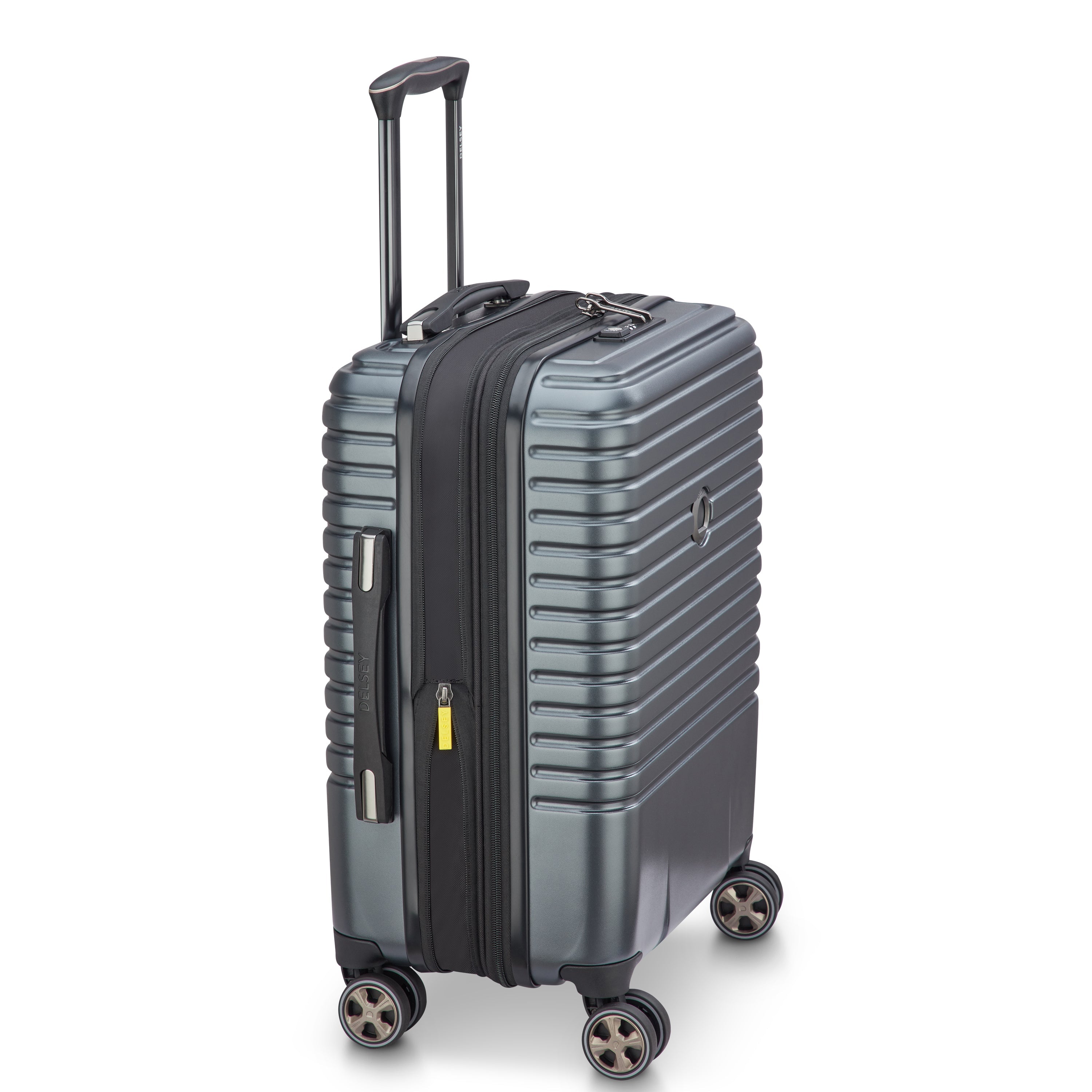 CAUMARTIN PLUS| Expandable Cabin slim Suitcase 55 CM GRAPHITE