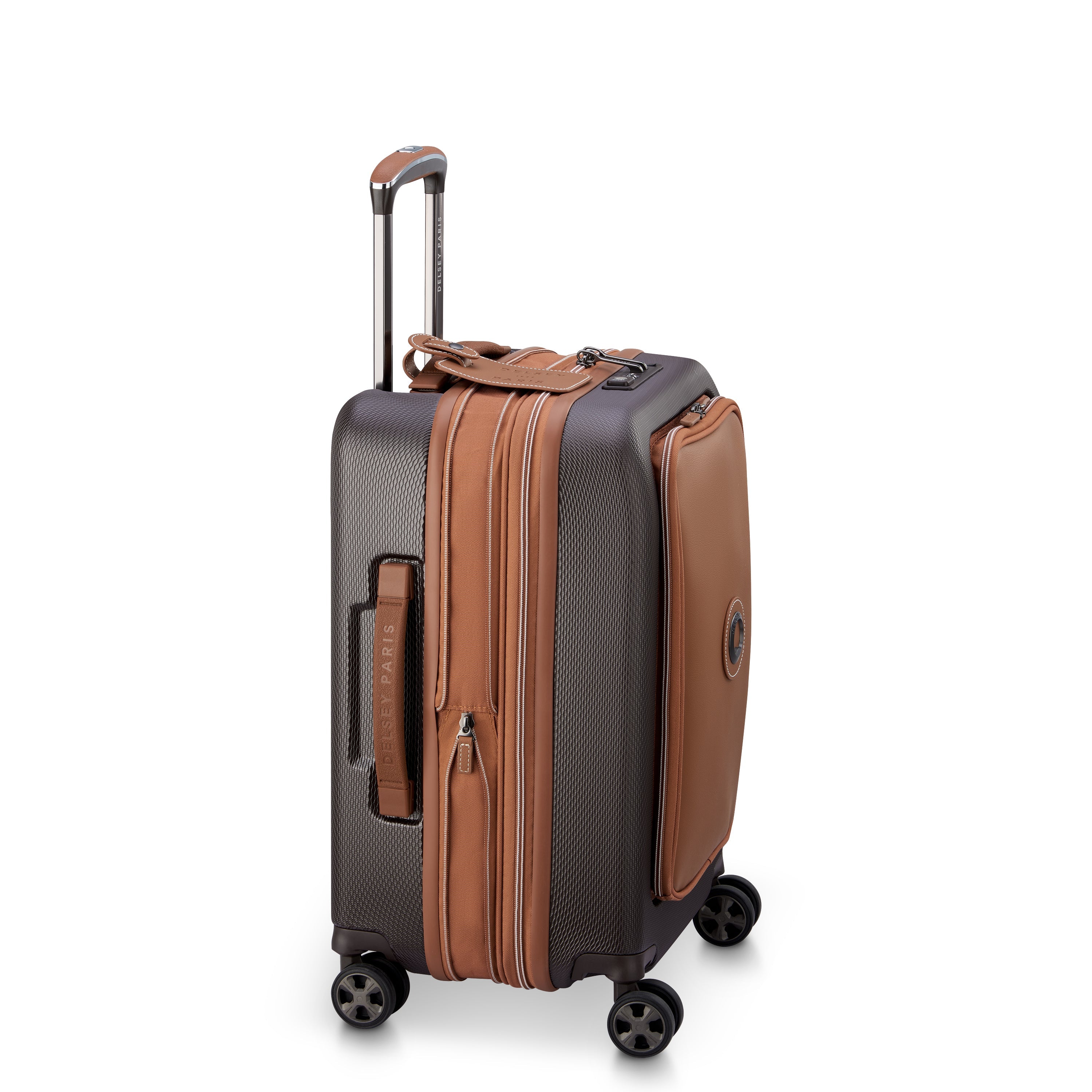 CHATELET AIR 2.0| Suitcase Cabin Expandable 55 CM BROWN