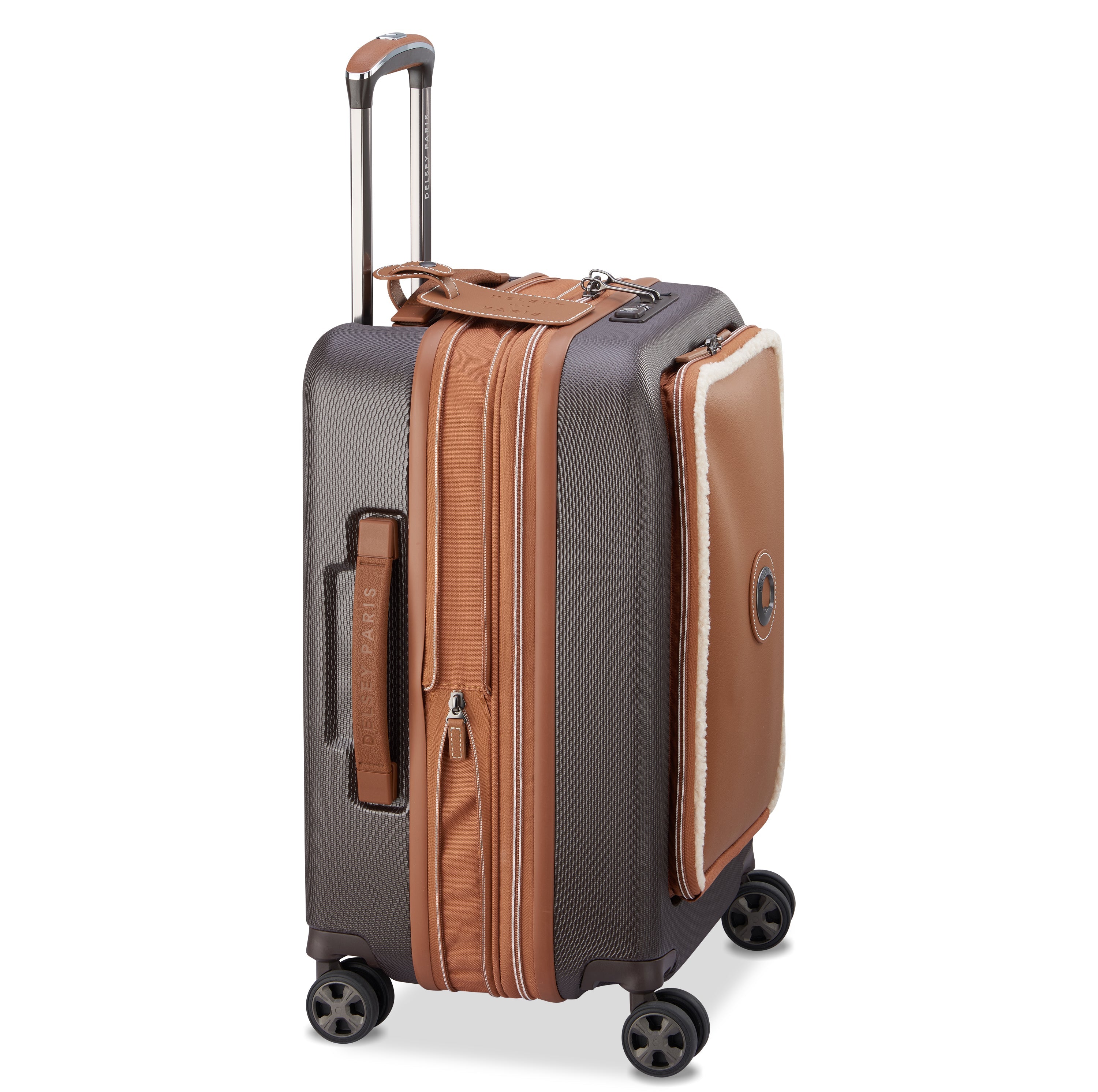 CHATELET AIR 2.0| Suitcase Cabin Expandable 55 CM BROWN