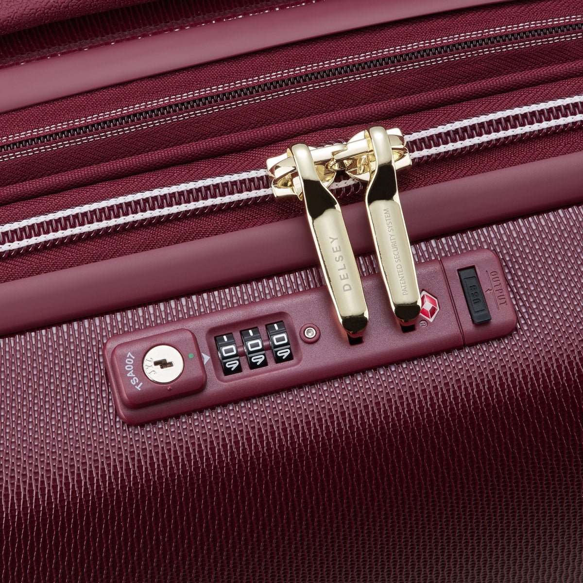 CHATELET AIR 2.0 | Expandable Cabin Suitcase 55 CM burgundy
