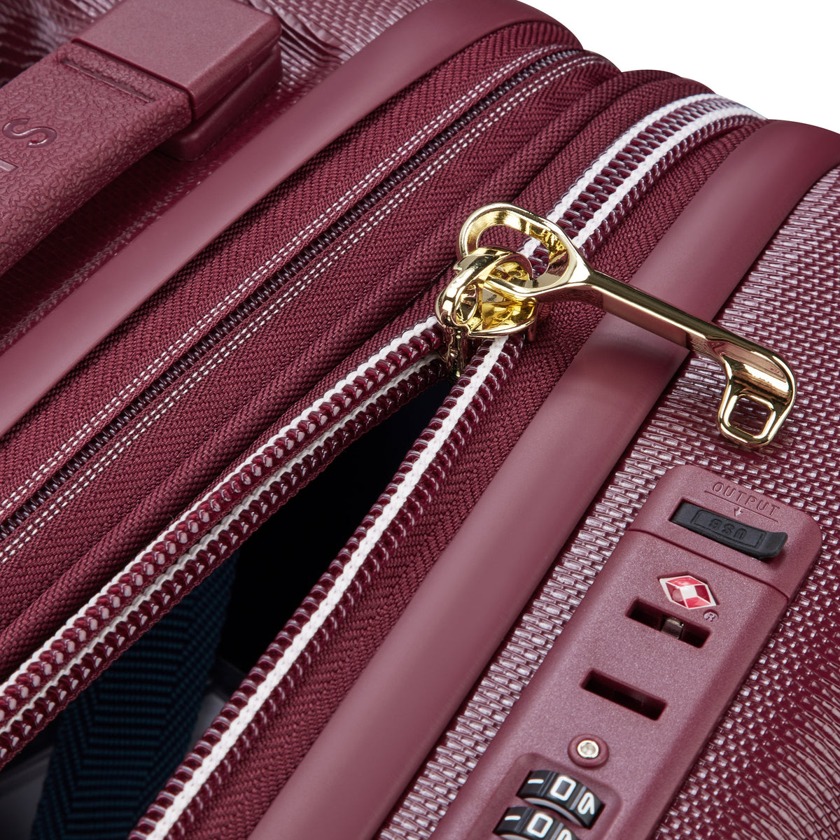 CHATELET AIR 2.0 | Expandable Cabin Suitcase 55 CM burgundy
