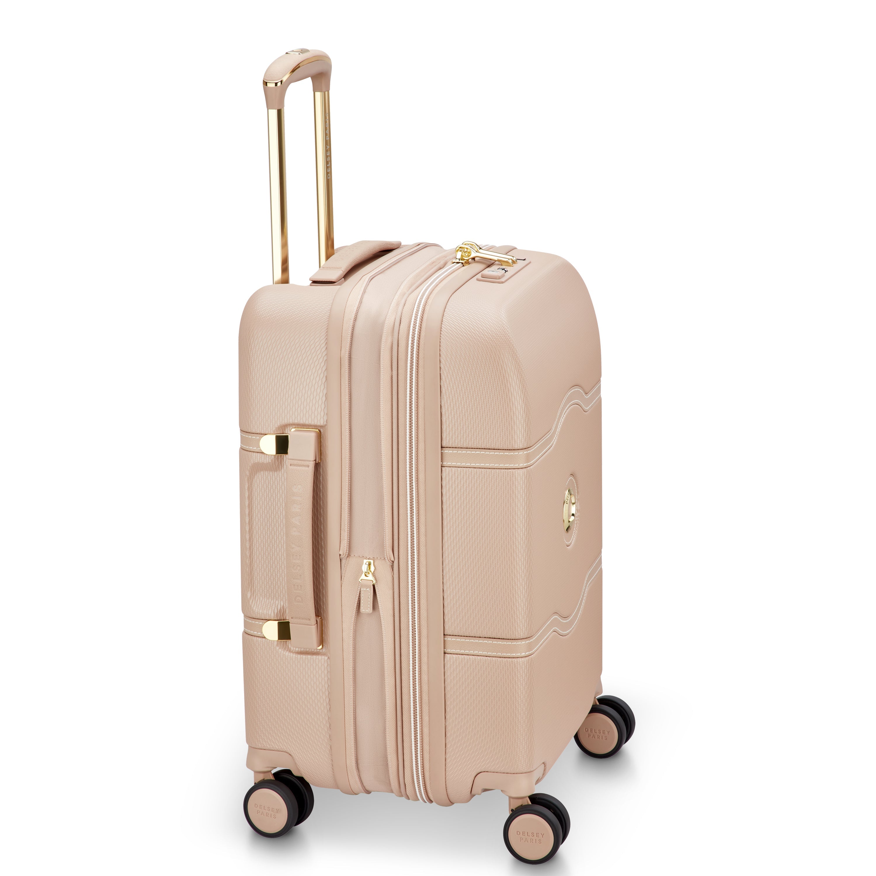 CHATELET AIR 2.0| Valise Cabine Extensible 55 CM BEIGE ROSE
