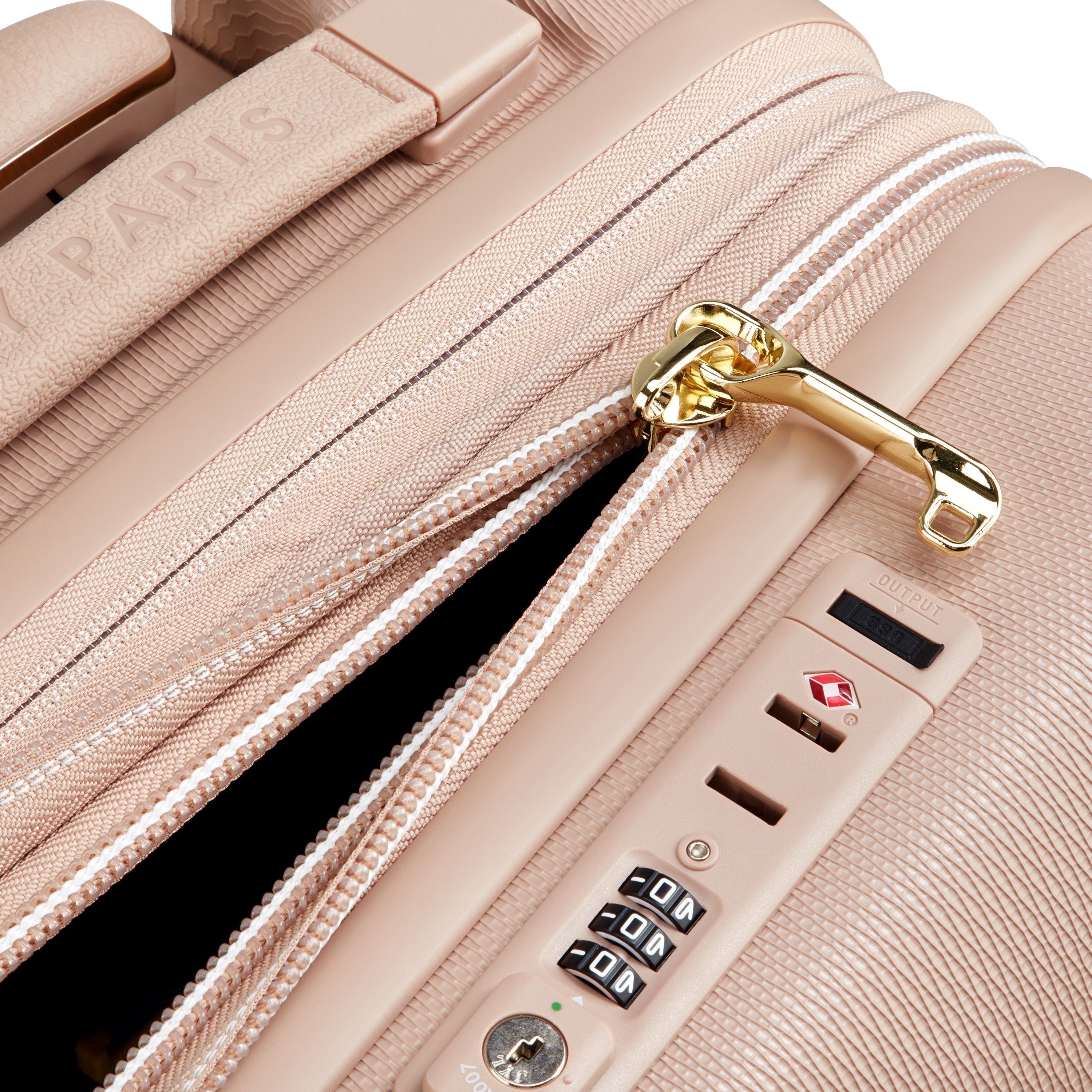 CHATELET AIR 2.0| Valise Cabine Extensible 55 CM BEIGE ROSE