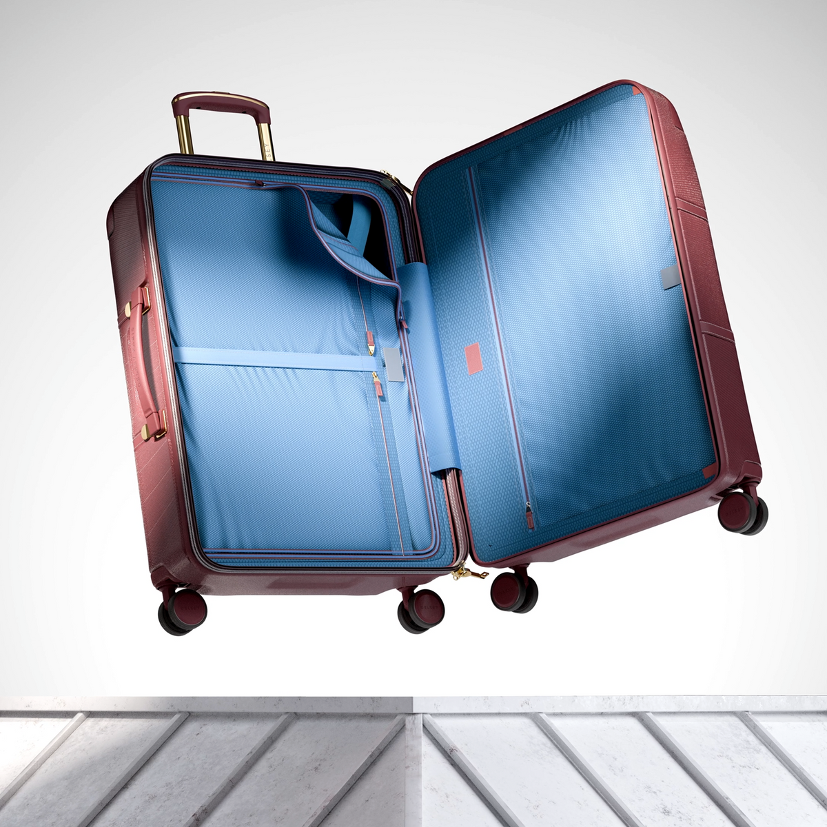 CHATELET AIR 2.0 | Expandable Medium Check-In Suitcase 66.5 CM burgundy