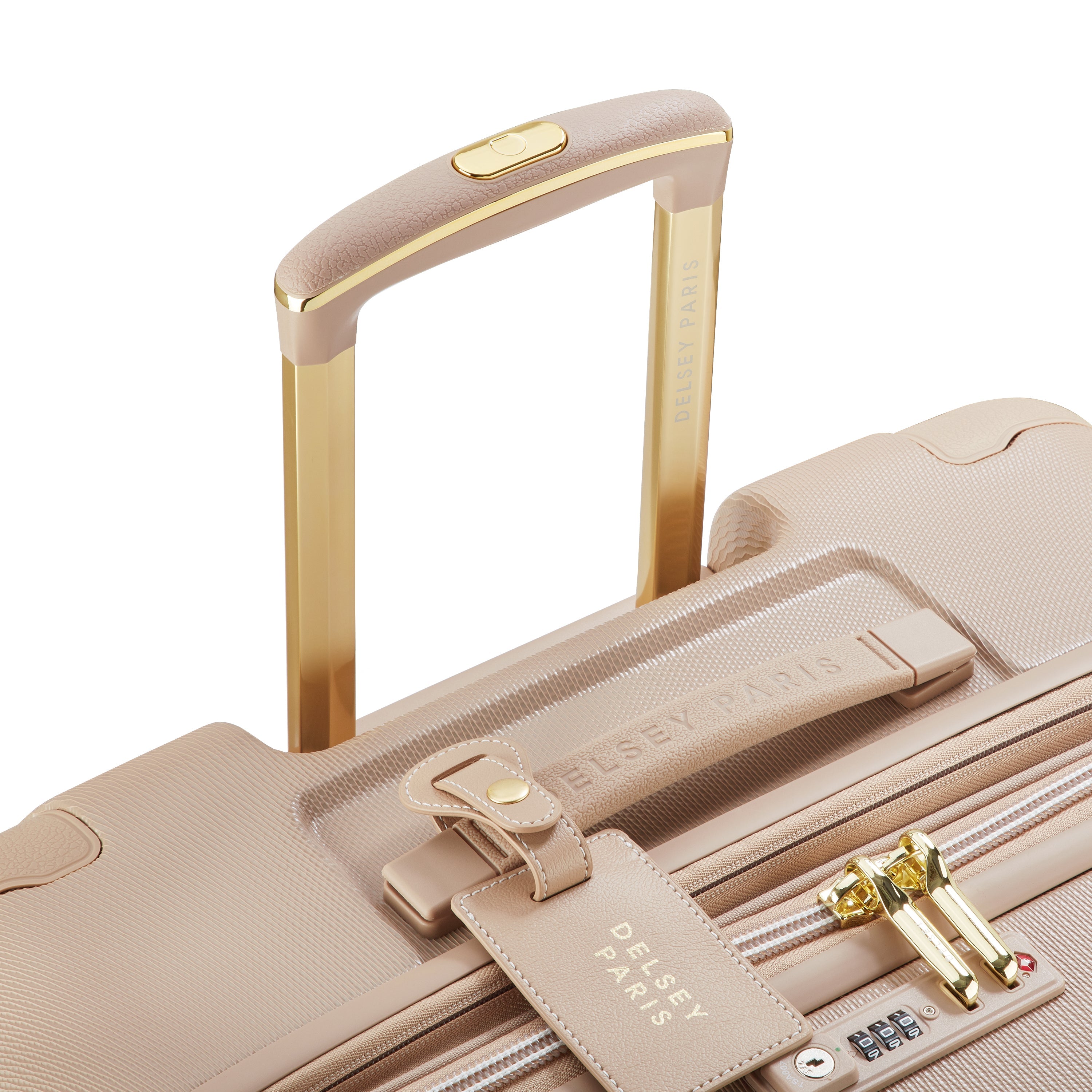 CHATELET AIR 2.0| Valise Soute Extensible 76.5 CM BEIGE ROSE
