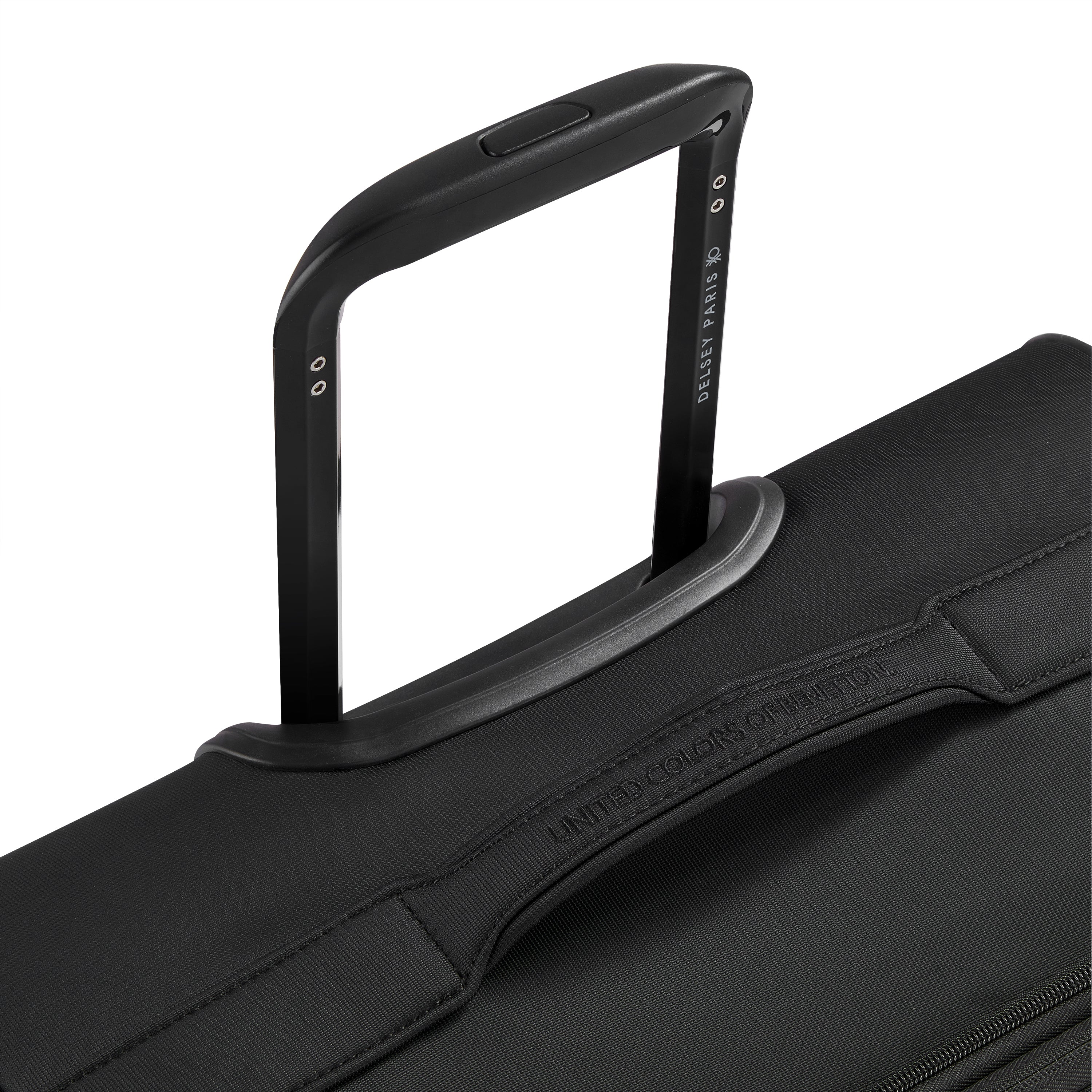 COLOR BLOCK| Valise Soute Extensible 66.5 CM NOIR