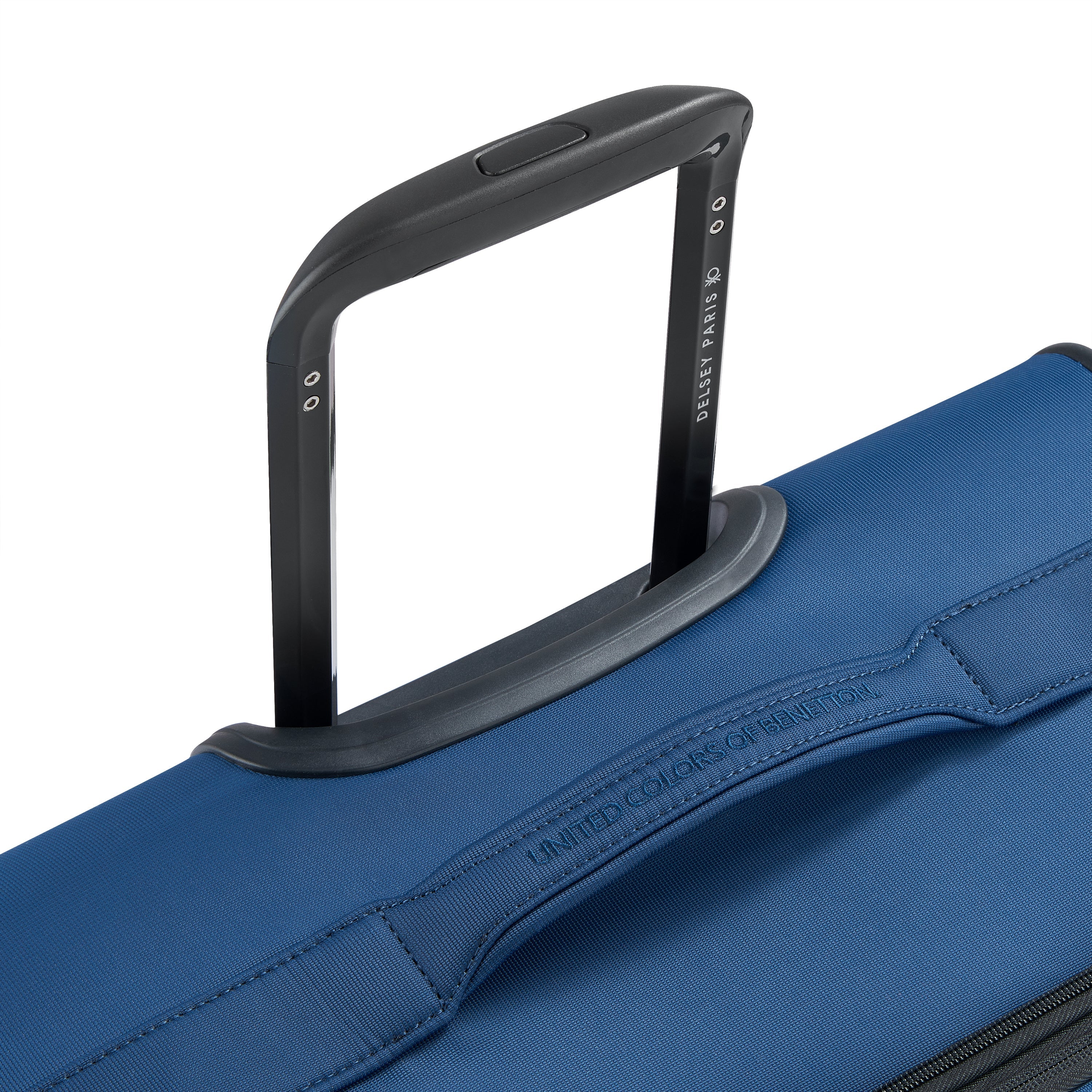 COLOR BLOCK| Valise Soute Extensible 66.5 CM BLEU MARINE