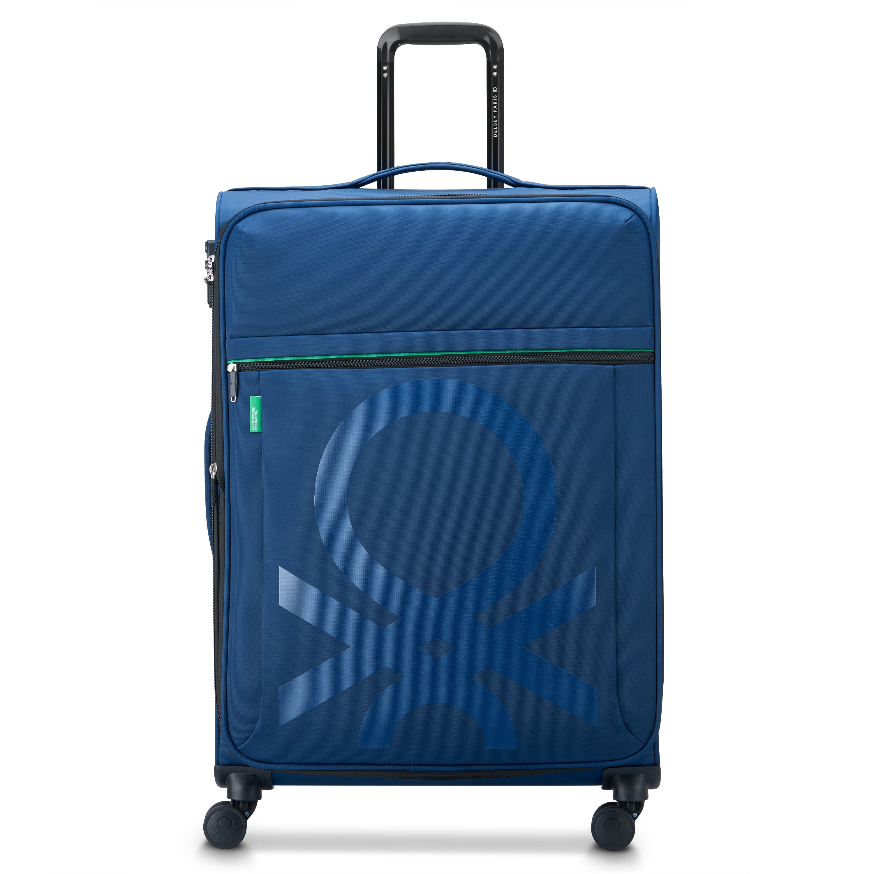 COLOR BLOCK| Koffer Check-In Erweiterbar 76.5 CM MARINEBLAU