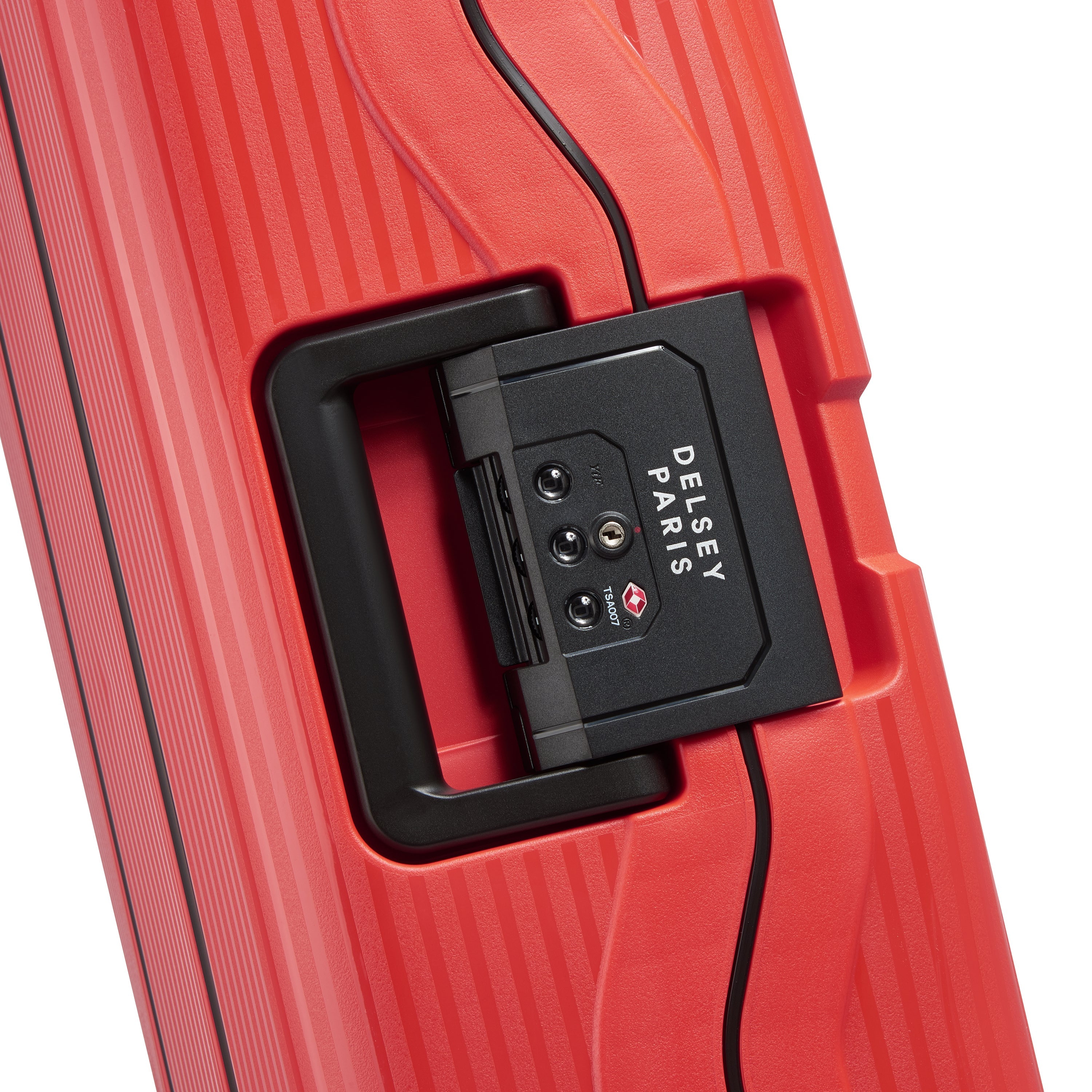 COLOR BLOCK HARDSIDE| Valise Cabine Slim 55 CM ROUGE