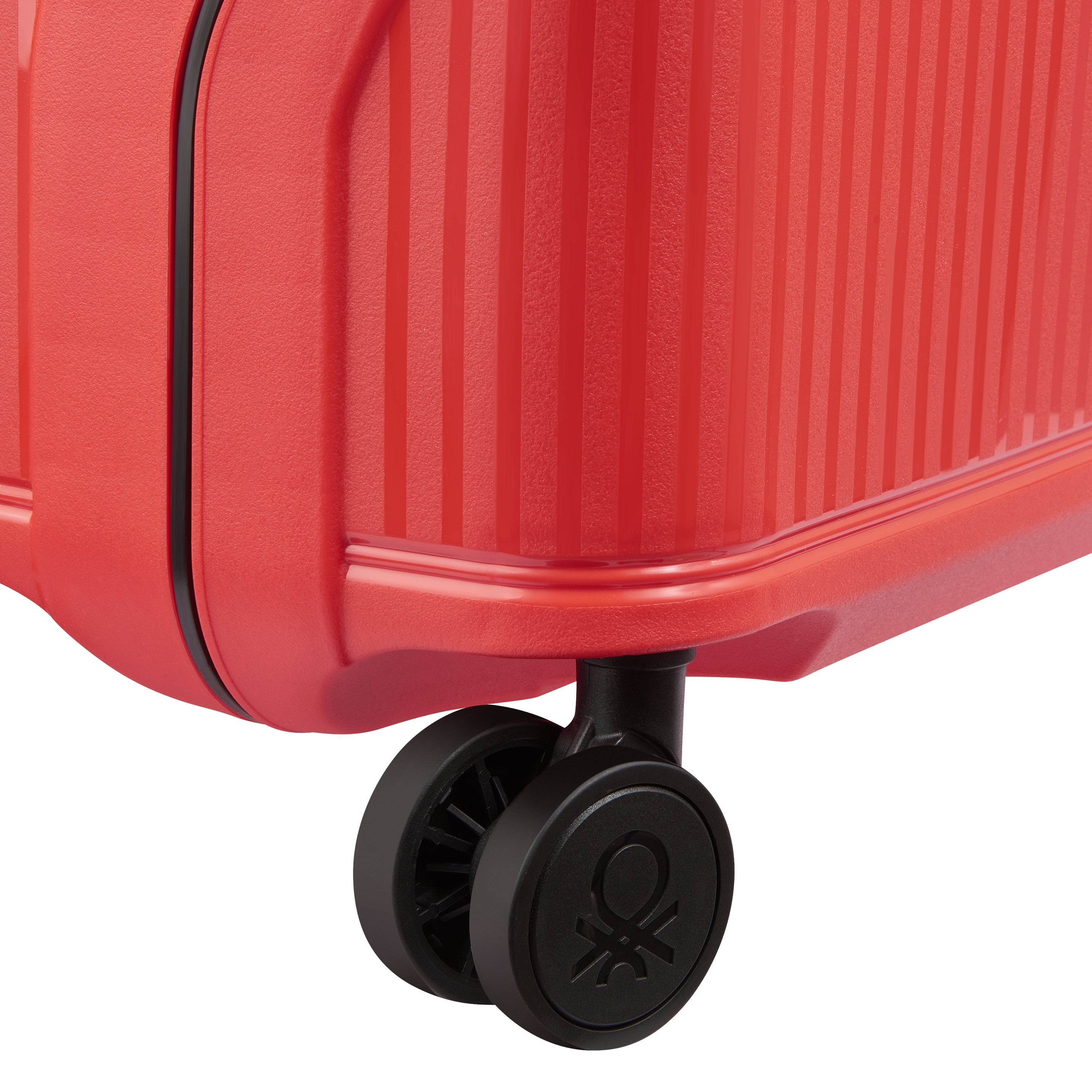 COLOR BLOCK HARDSIDE| Valise Cabine Slim 55 CM ROUGE