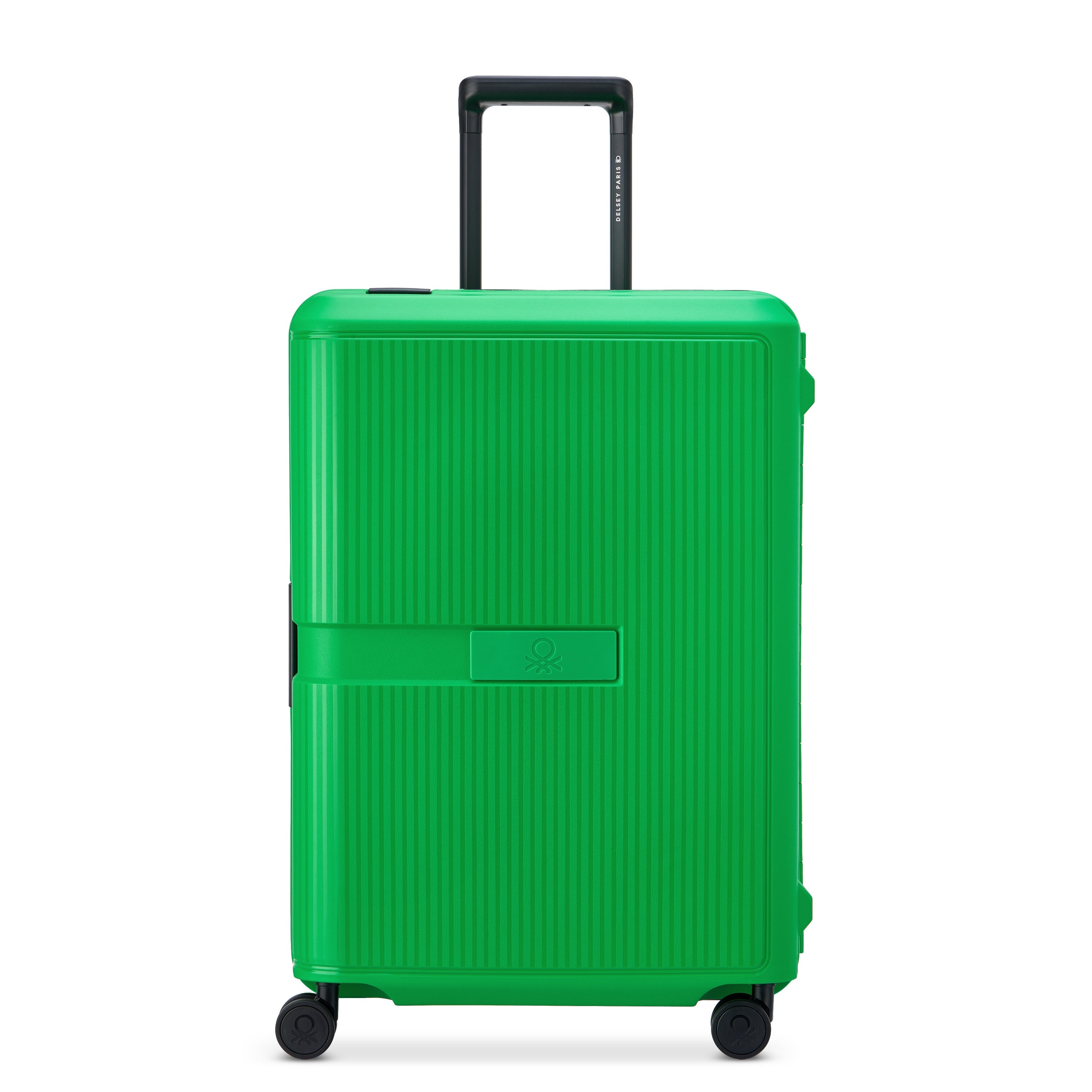 vandaka 様1回使用 DELSEY PARIS スーツケース グリーン COLOR BLOCK HARDSIDE| Suitcase Check-In 66.5 CM GREEN