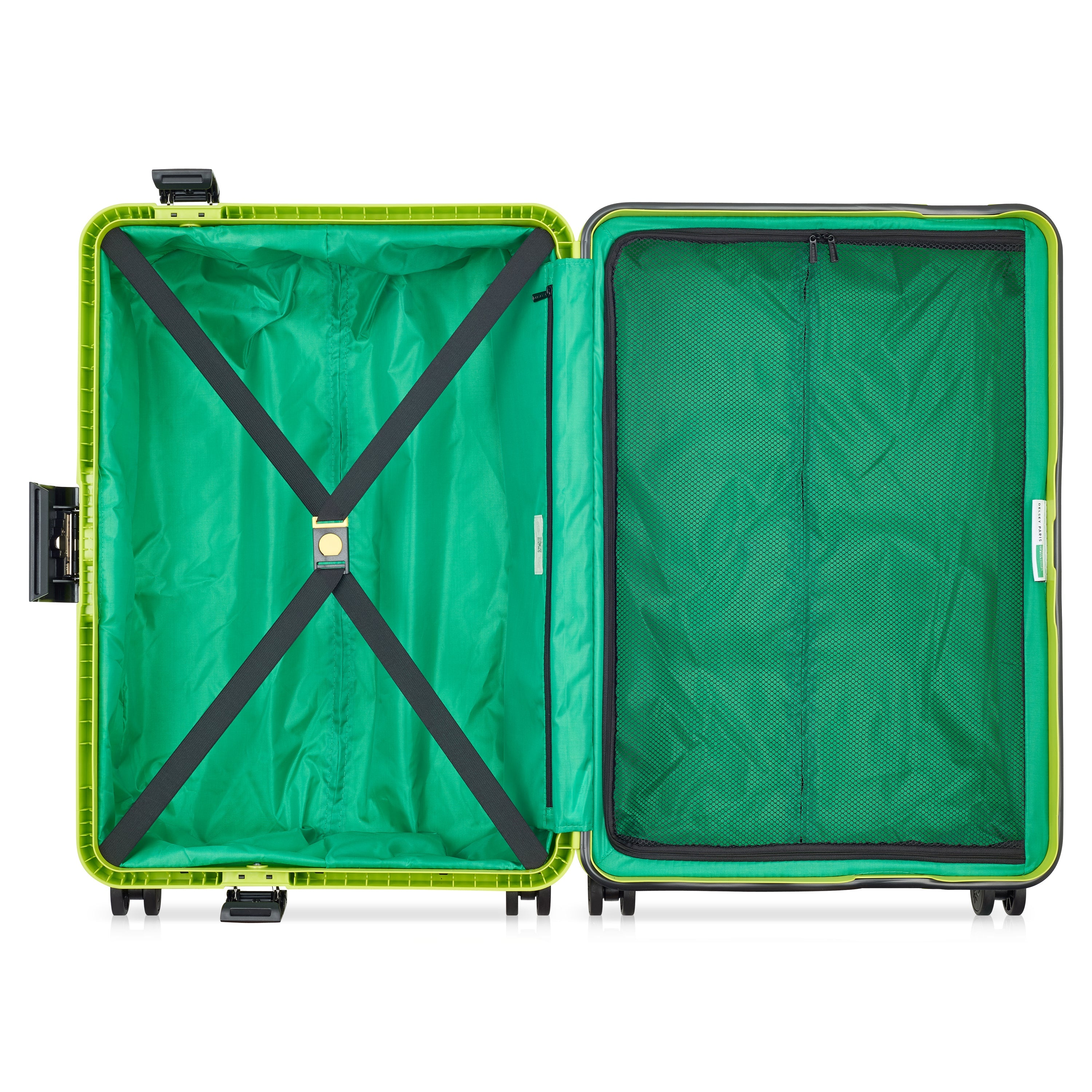 COLOR BLOCK HARDSIDE| Valise Soute 66.5 CM CITRON VERT