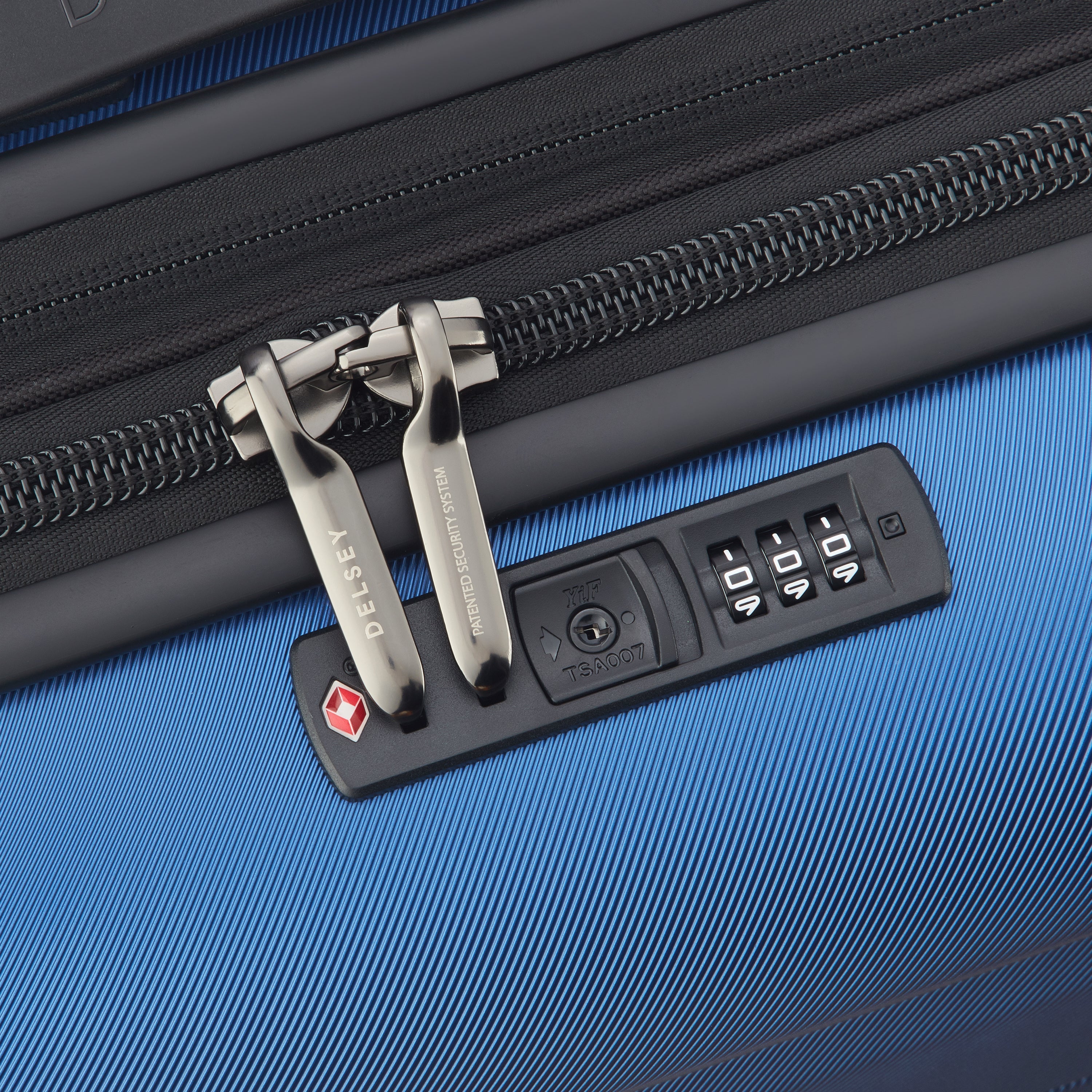 COMETE 4| Valise Cabine Slim Extensible 55 CM BLEU CLAIR