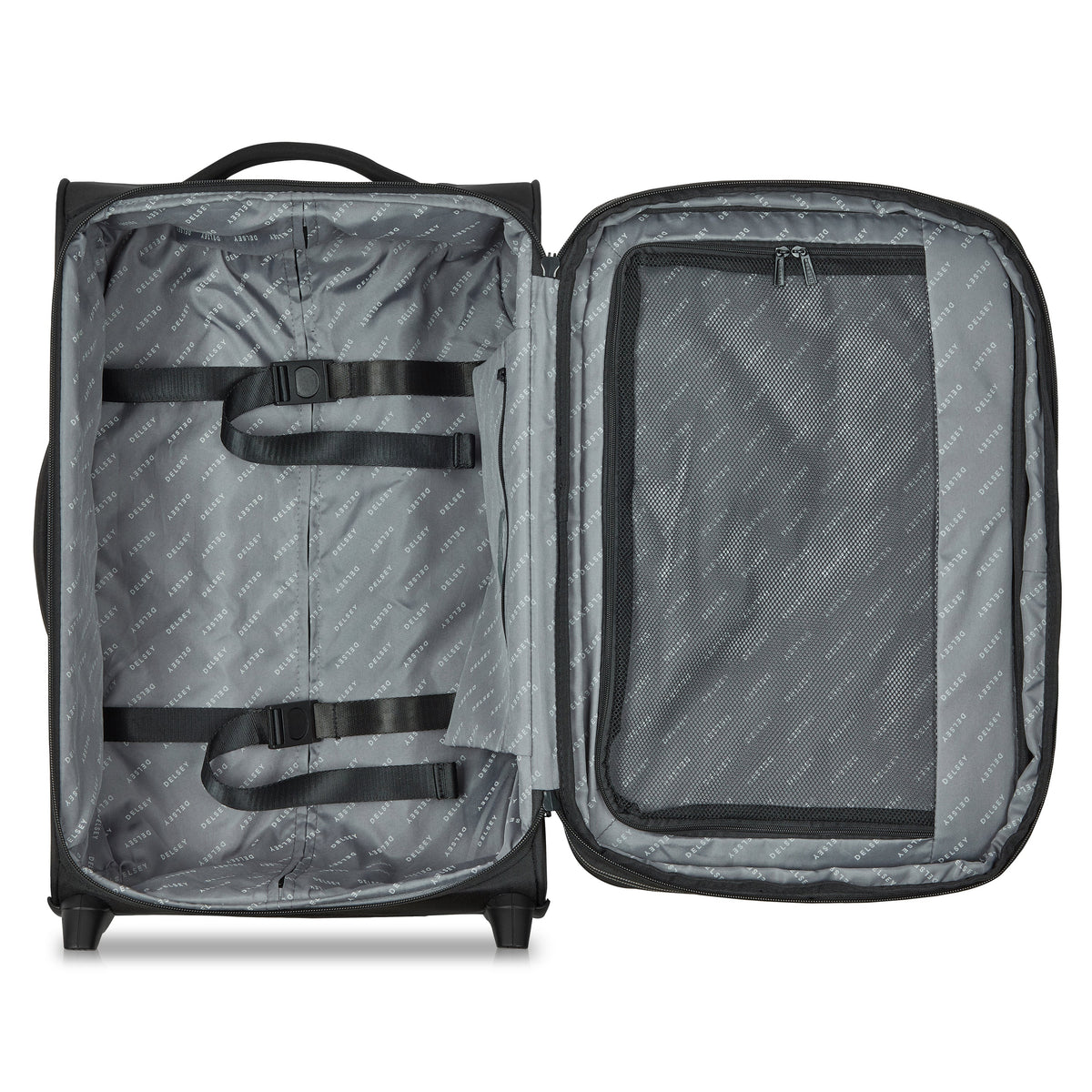 DLC 2.0 | Expandable Cabin Suitcase 55 CM BLACK
