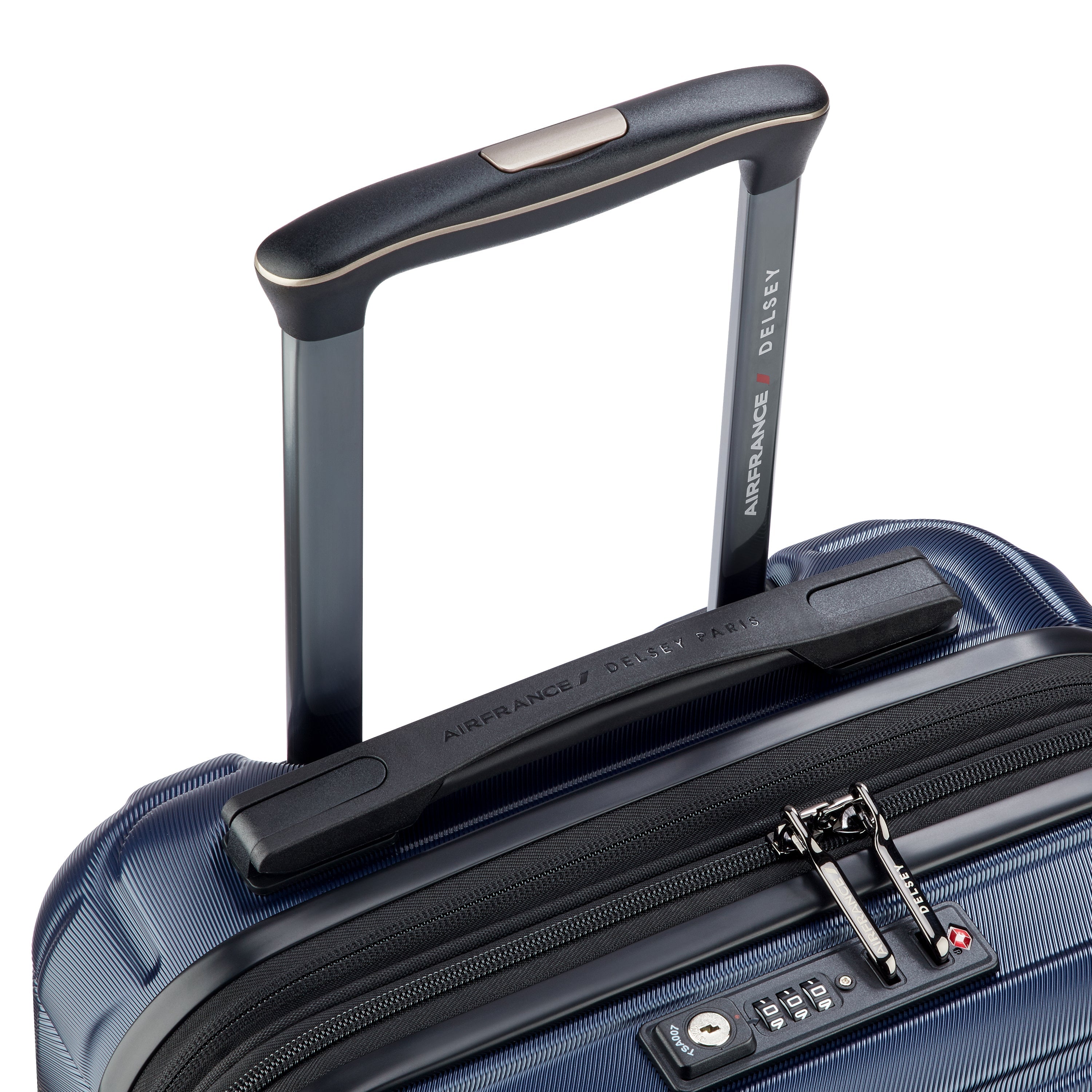 ELEGANCE| Valise Cabine Extensible 55 CM MARINE PROFOND