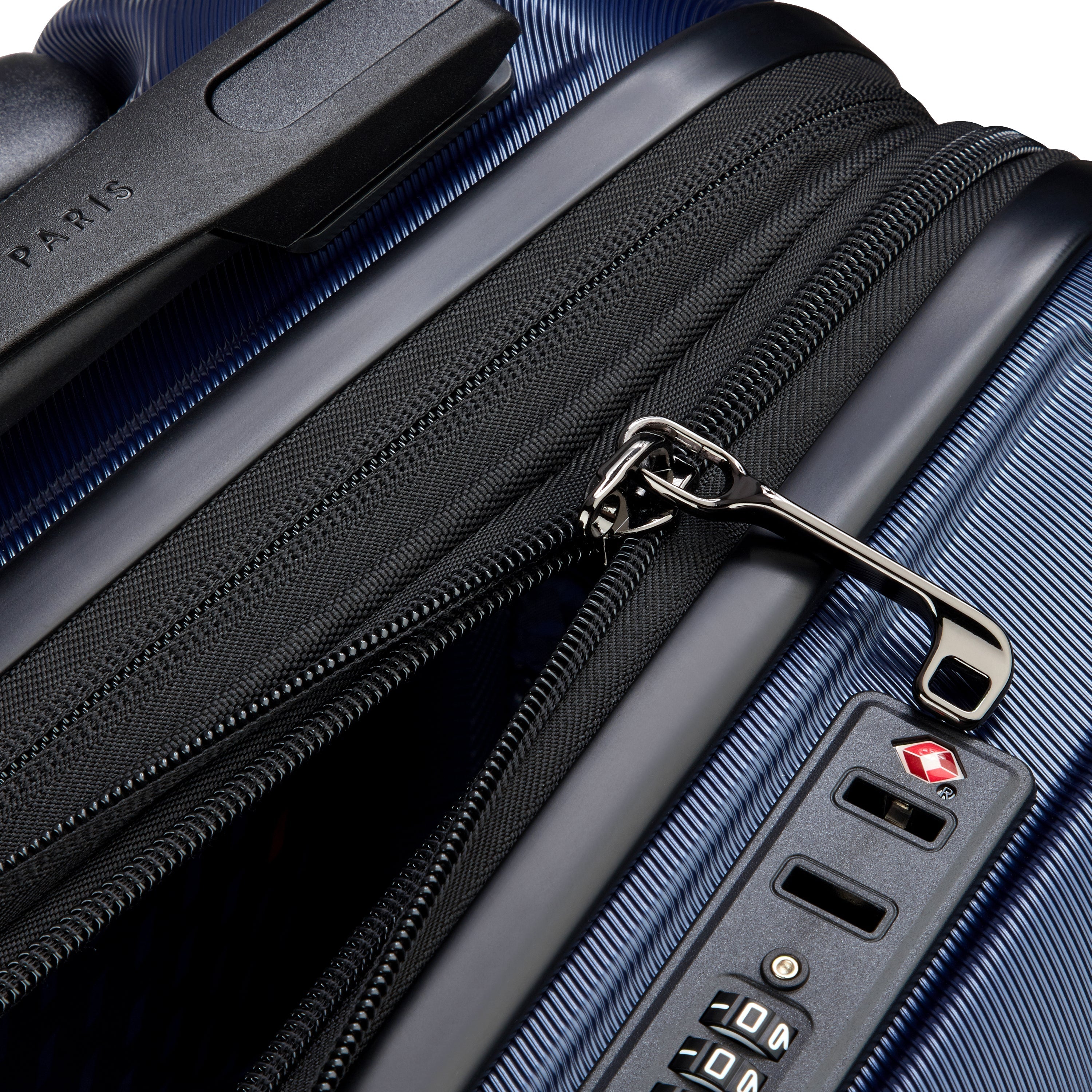 ELEGANCE| Valise Cabine Extensible 55 CM MARINE PROFOND