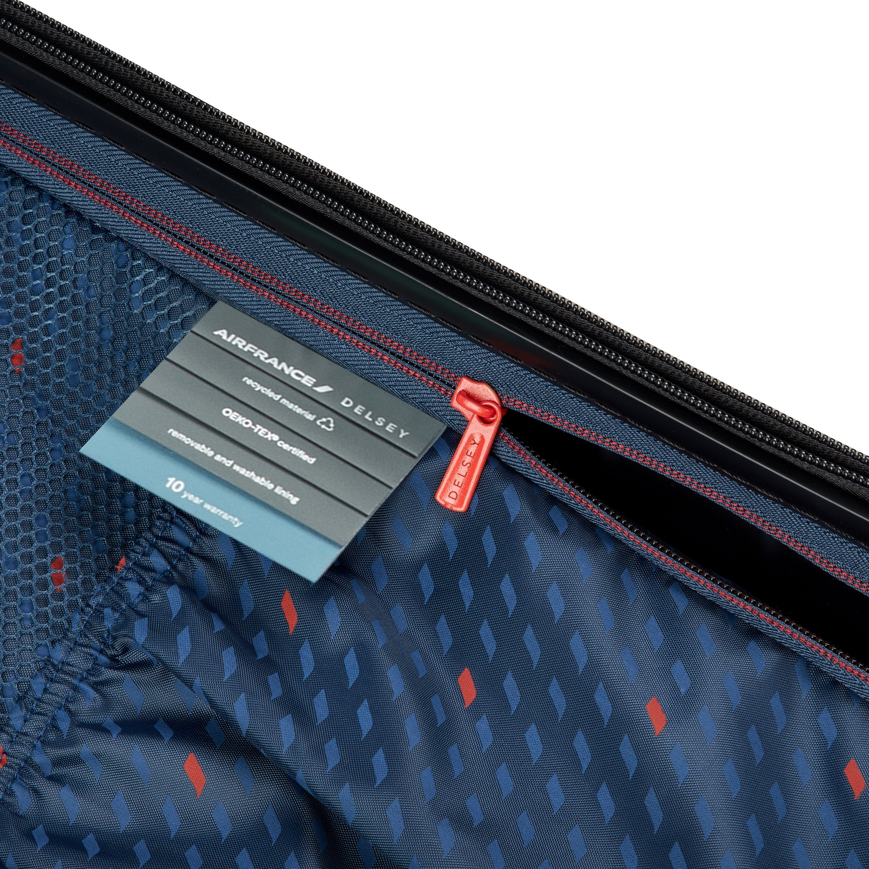 ELEGANCE| Valise Cabine Extensible 55 CM MARINE PROFOND