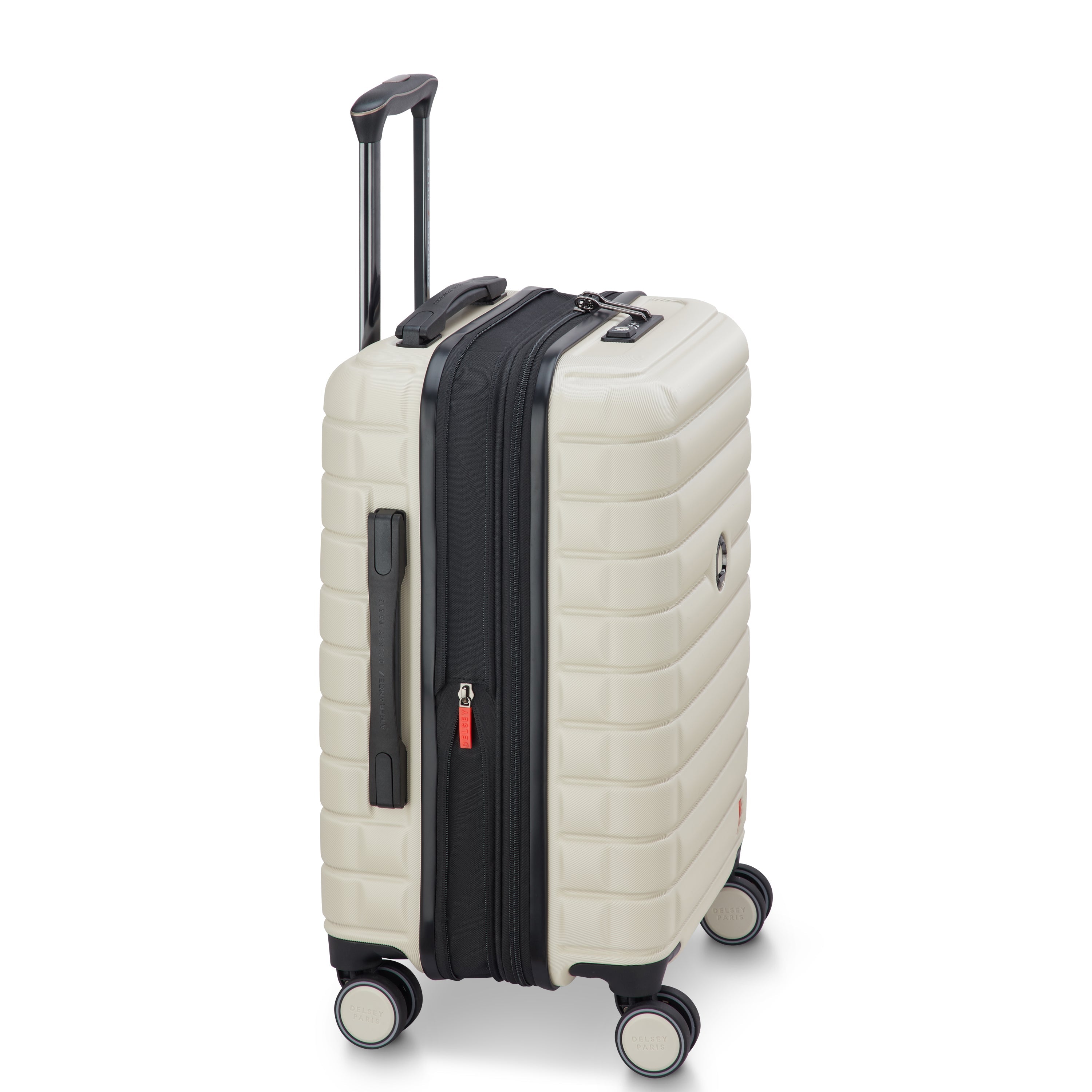 ELEGANCE| Valise Cabine Extensible 55 CM IVOIRE