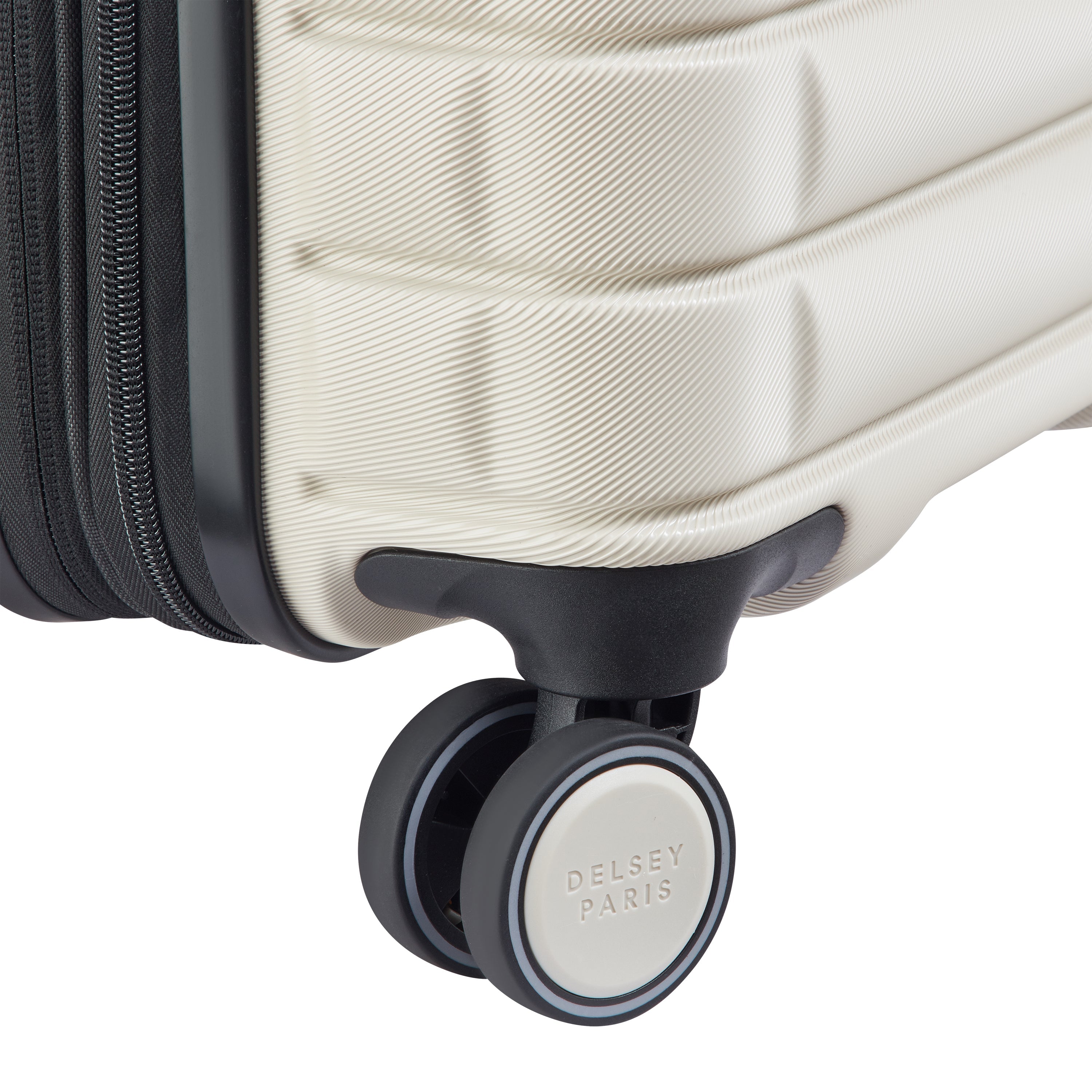 ELEGANCE| Valise Cabine Extensible 55 CM IVOIRE