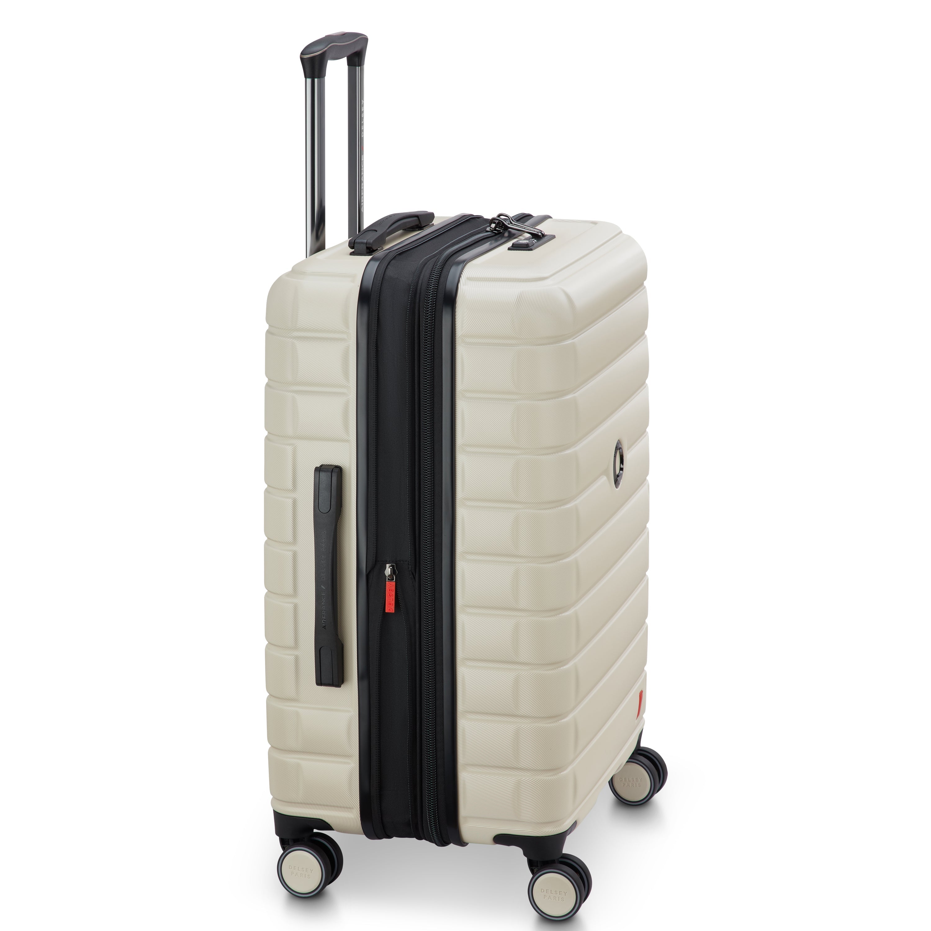 ELEGANCE| Suitcase Check-In Expandable 66 CM IVORY