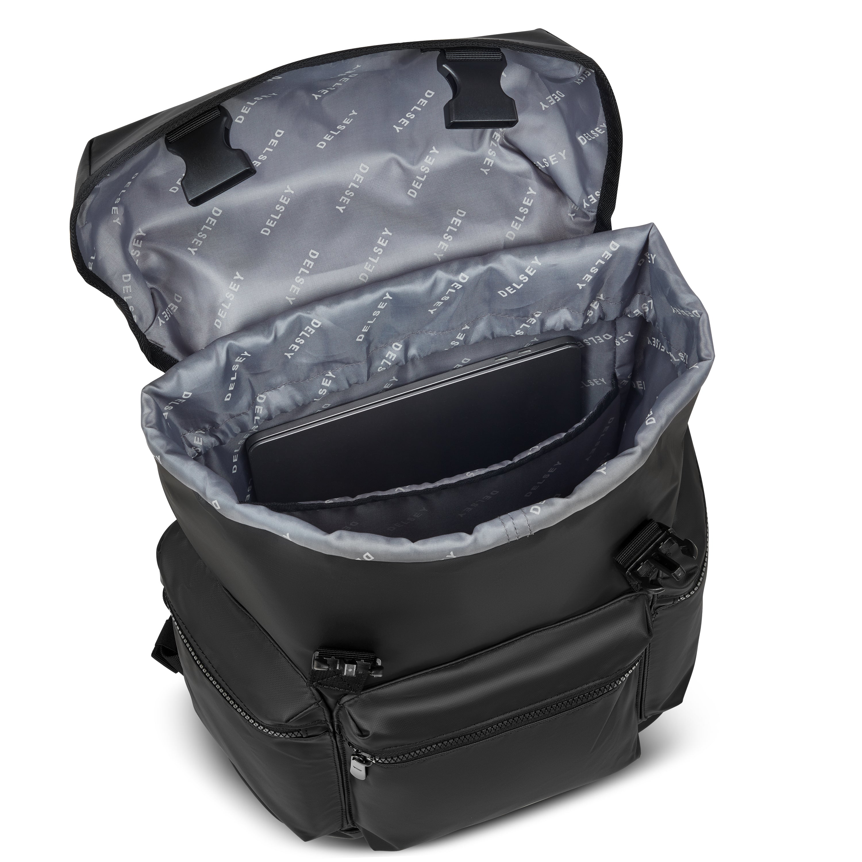 ELEMENT 2.0 | Flap-Top Backpack 27 L BLACK