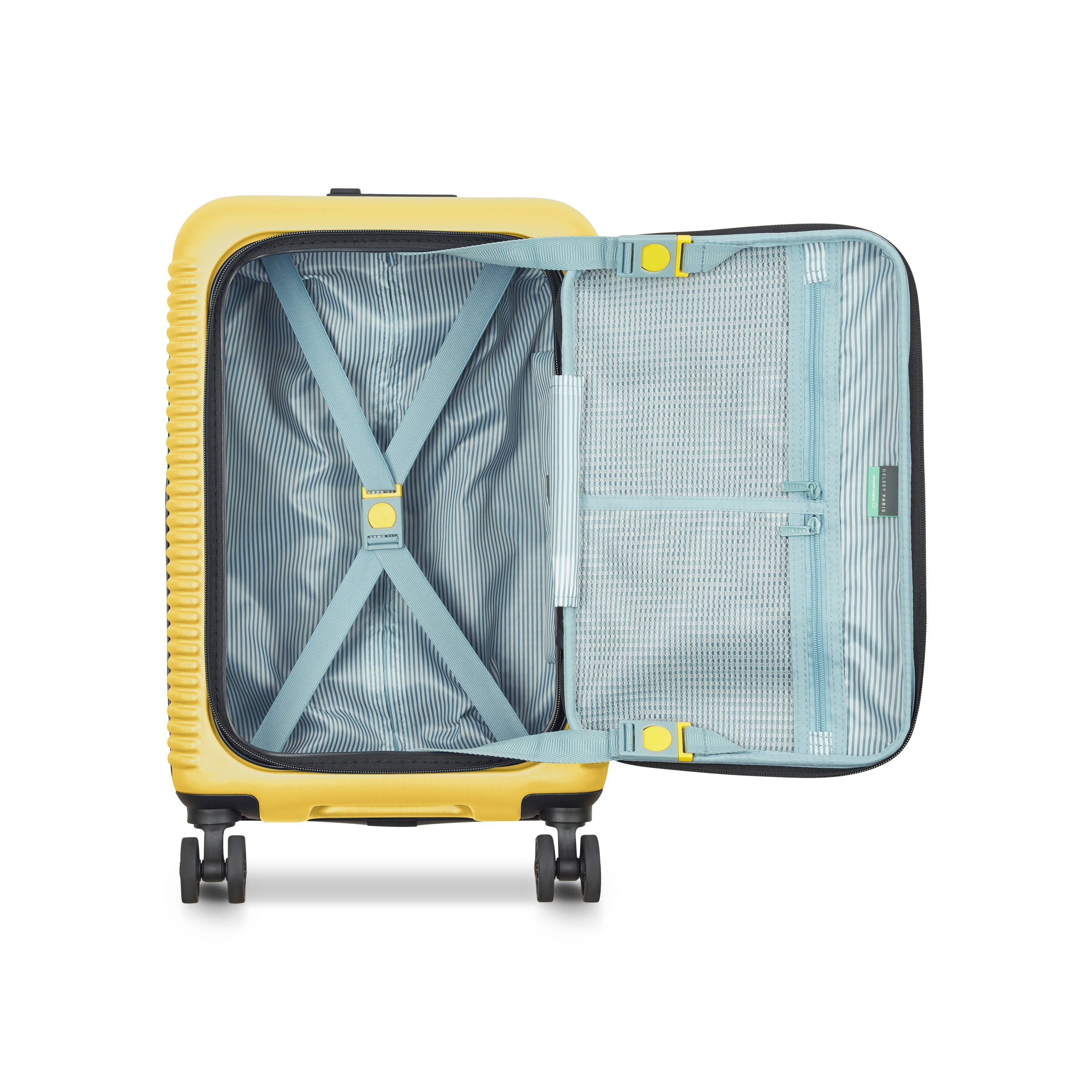FREESTYLE| Valise Cabine Extensible 55 CM JAUNE