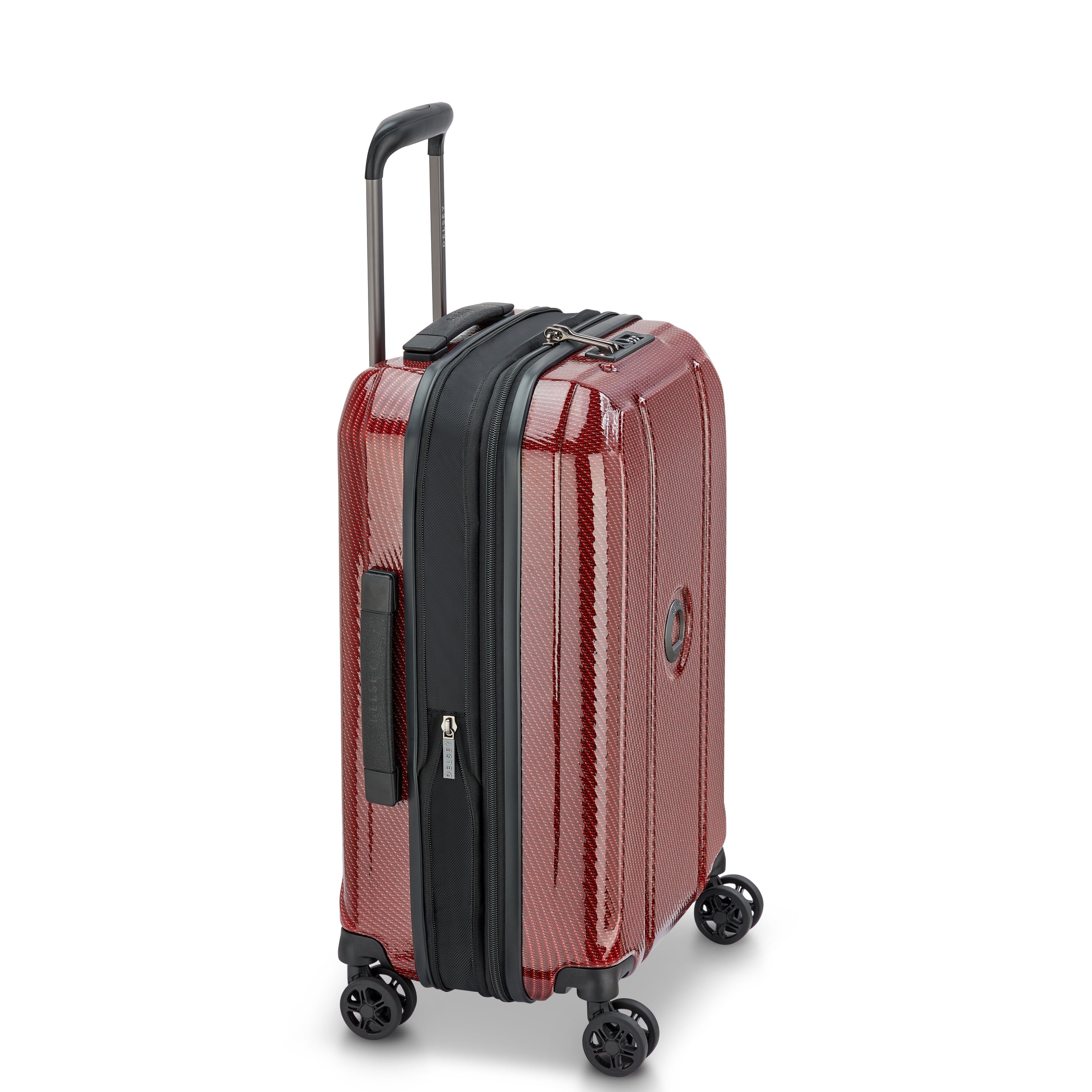 HELIUM ULTIMATE| Suitcase Cabin Expandable 55 CM BURGUNDY