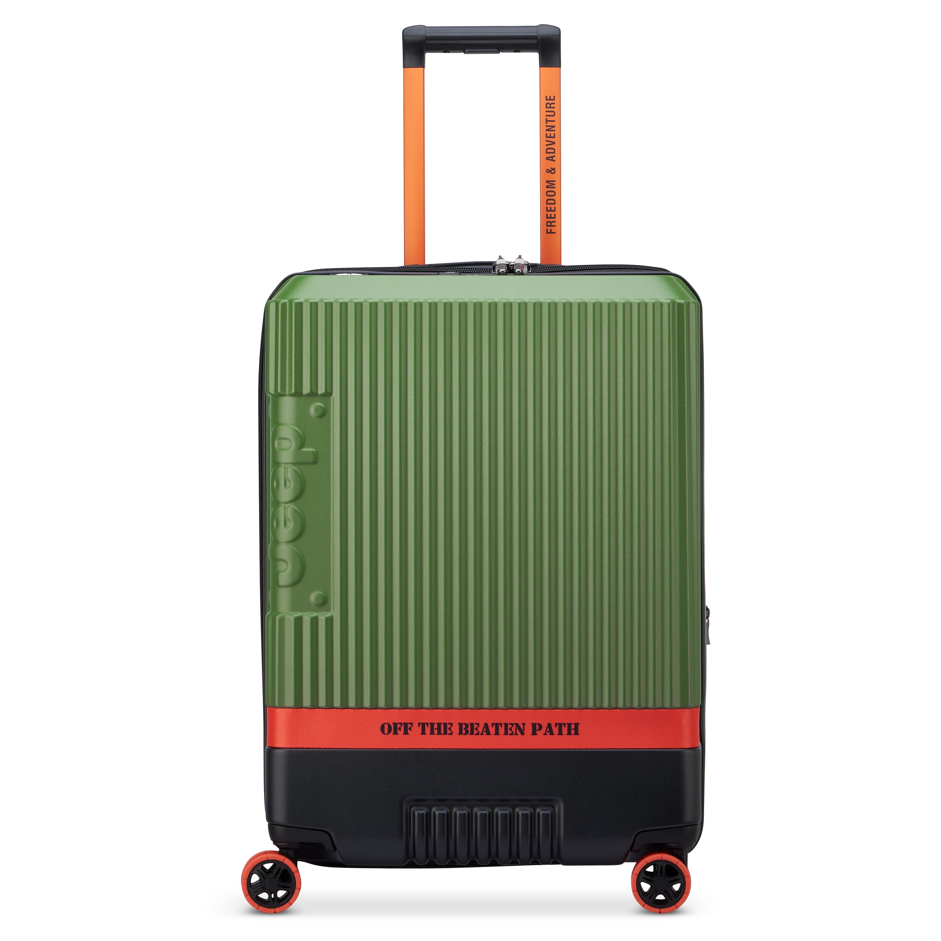 JH001A| Koffer Check-In Uitbreidbaar 66 CM GROEN