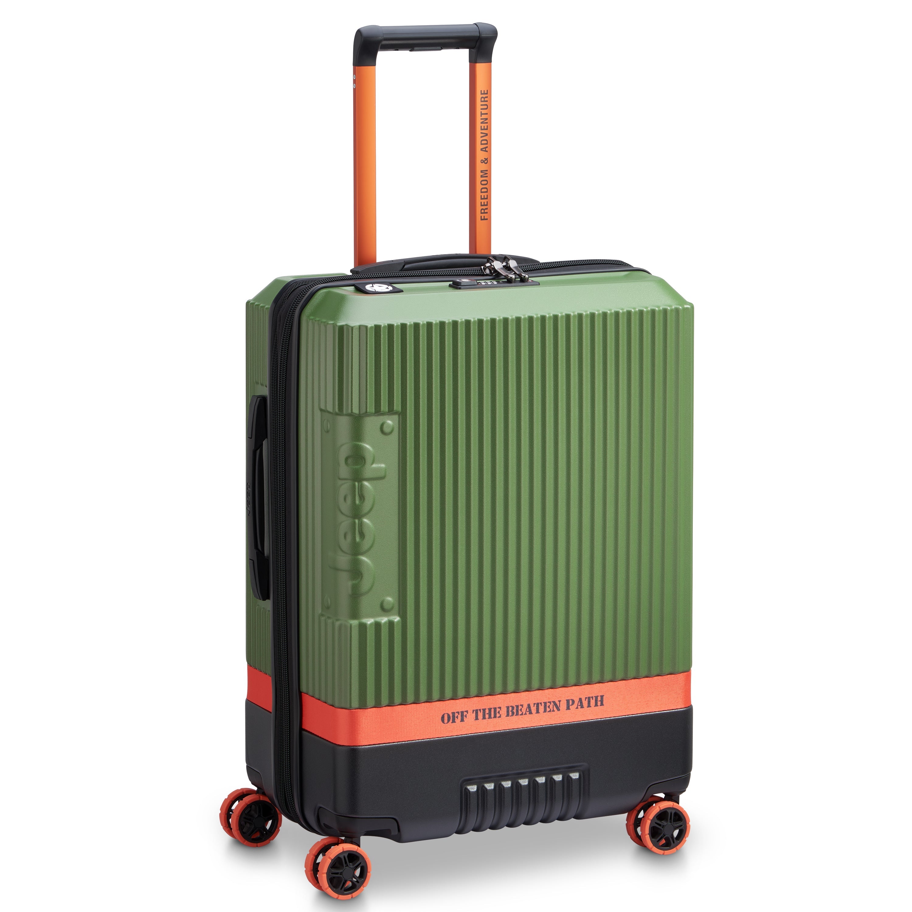 JH001A| Koffer Check-In Uitbreidbaar 66 CM GROEN