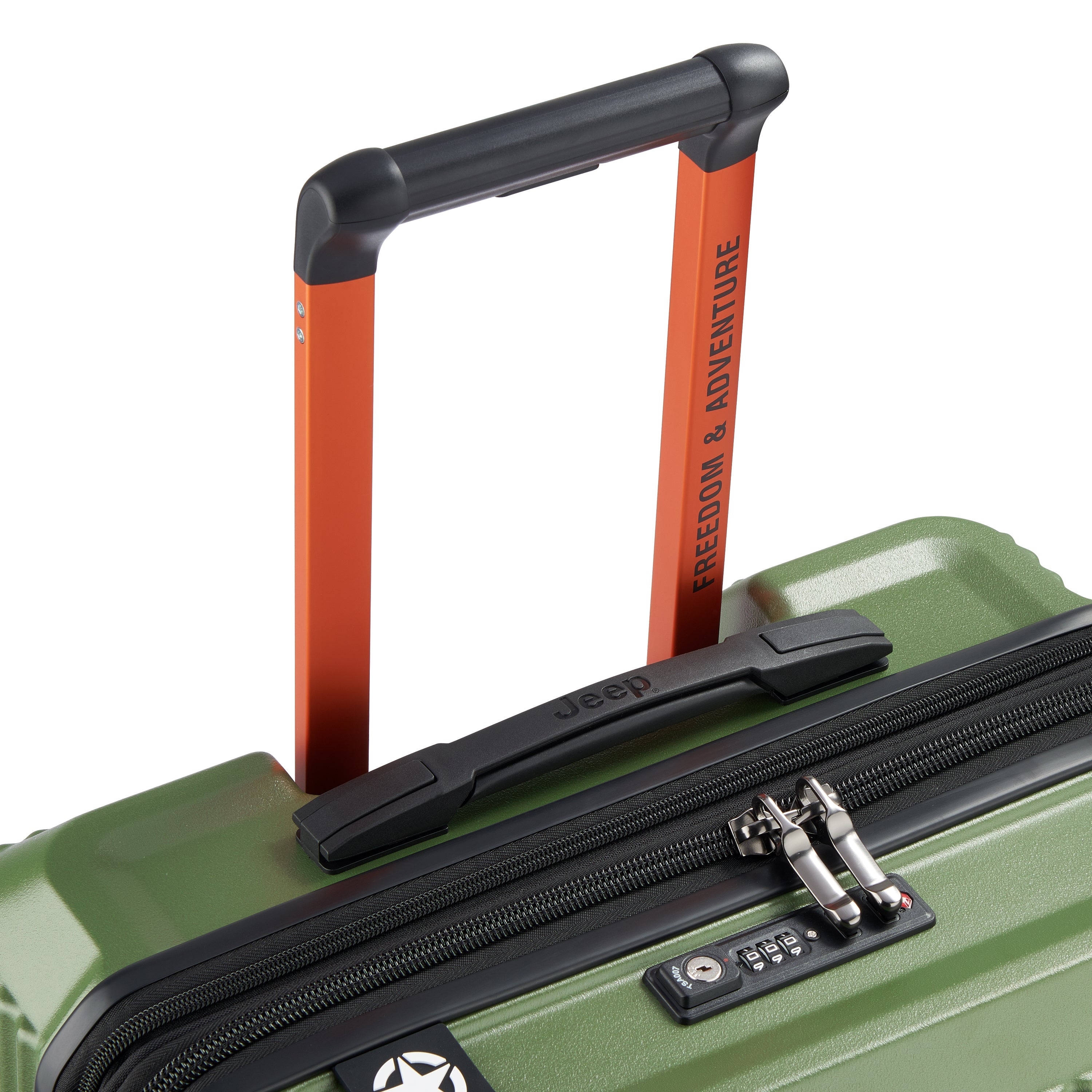 JH001A| Koffer Check-In Uitbreidbaar 66 CM GROEN