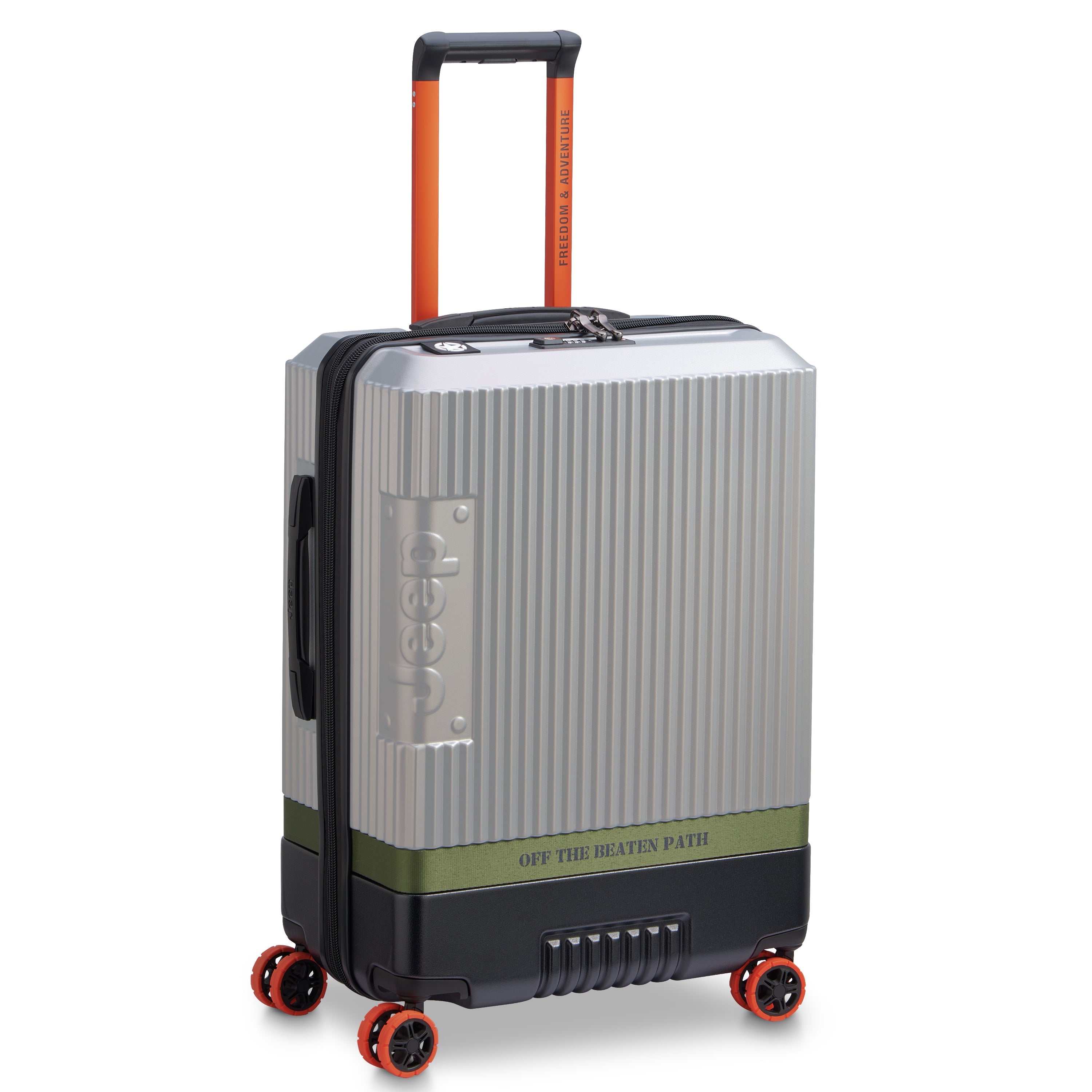 JH001A| Valise Soute Extensible 66 CM ARGENT