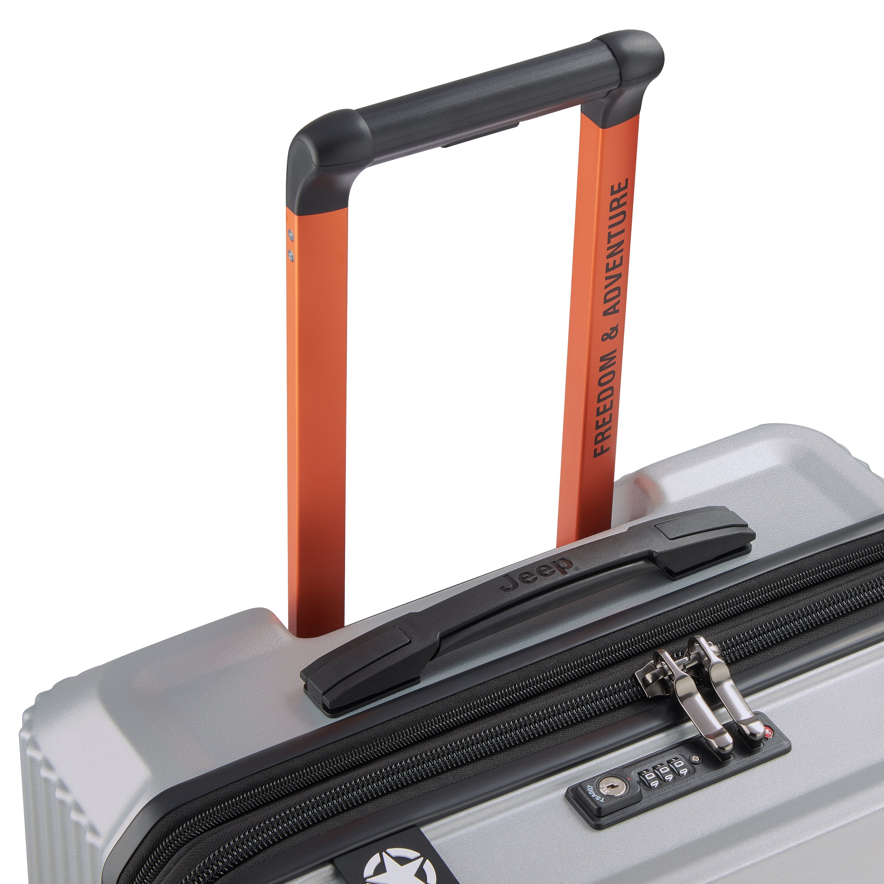 JH001A| Koffer Check-In Erweiterbar 68,5 CM SILBER