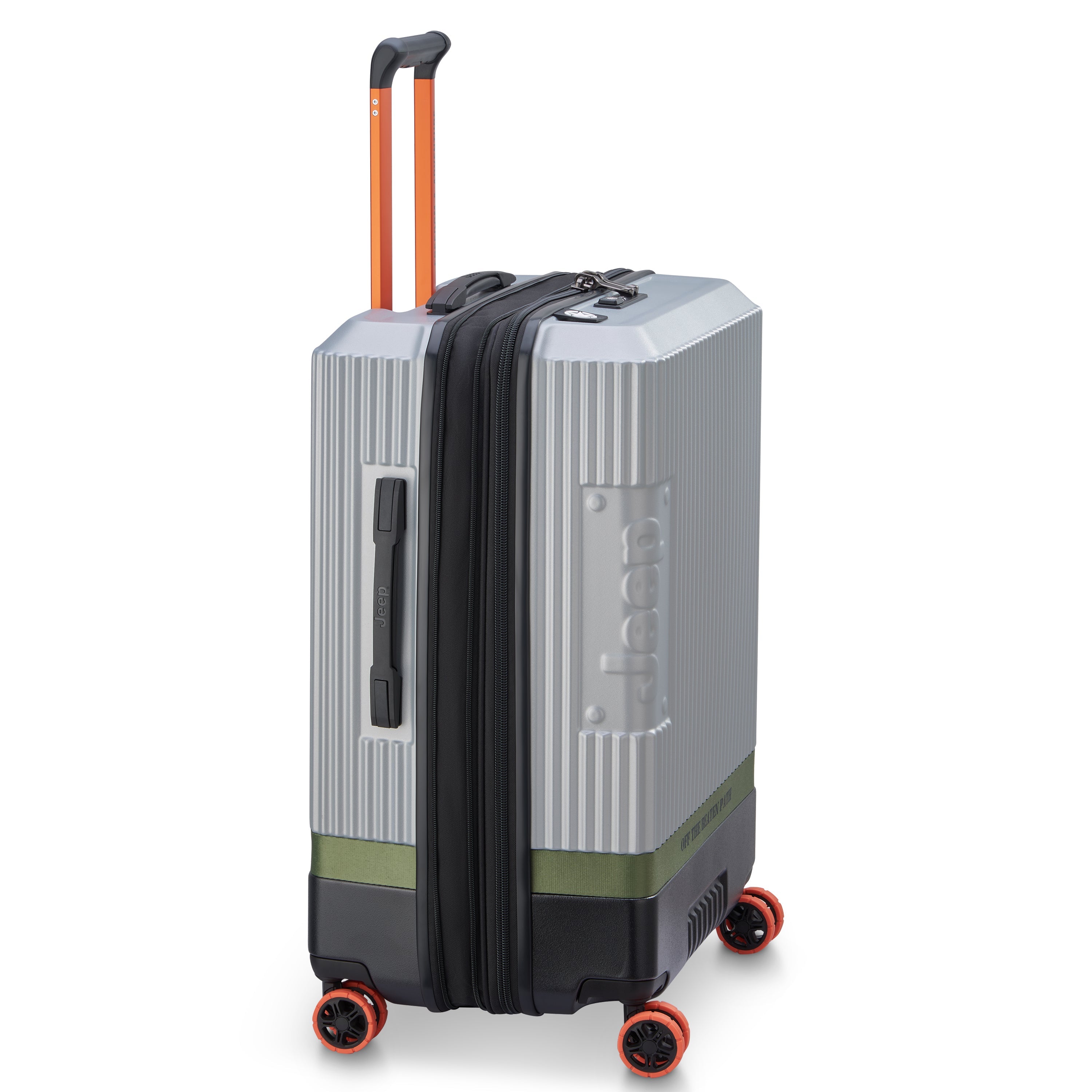 JH001A| Koffer Check-In Erweiterbar 68,5 CM SILBER