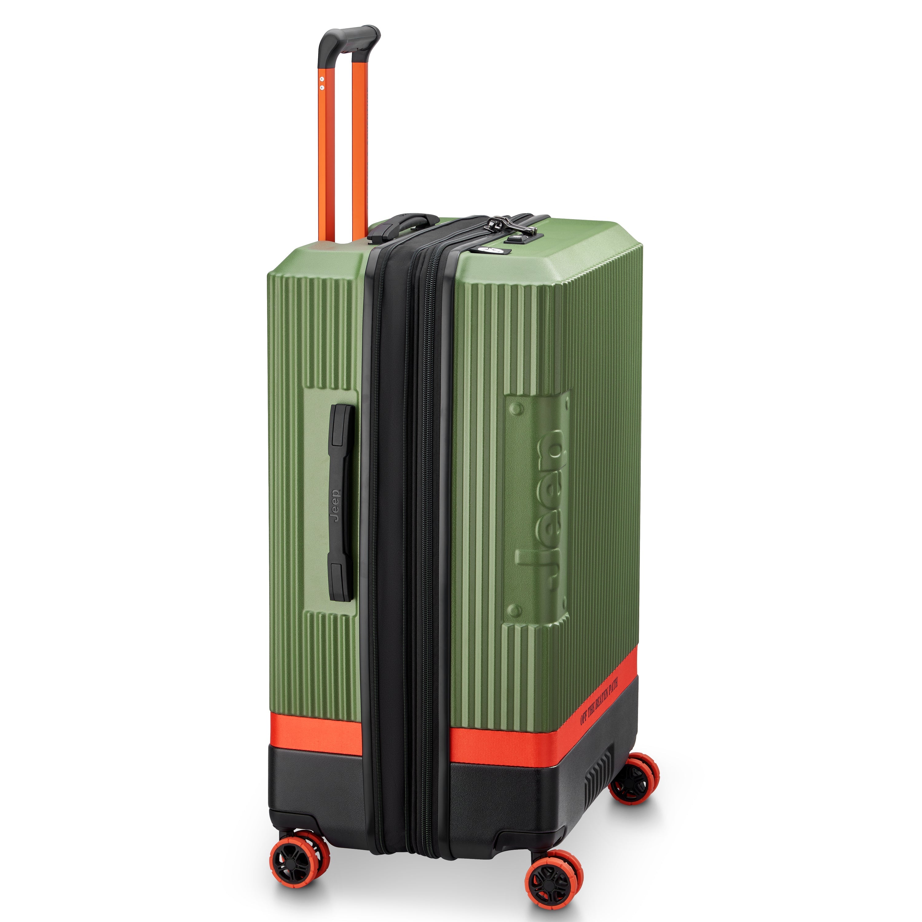 JH001A| Suitcase Check-In Expandable 75.5 CM GREEN