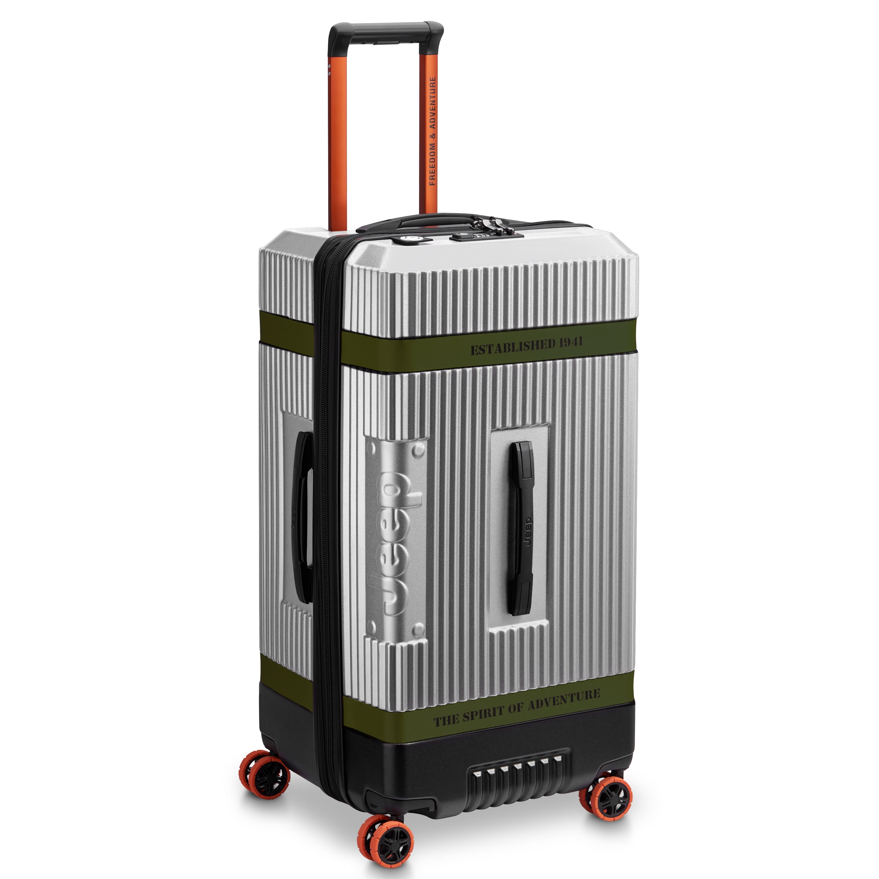 JH001A| Trunk Check-In SILBER