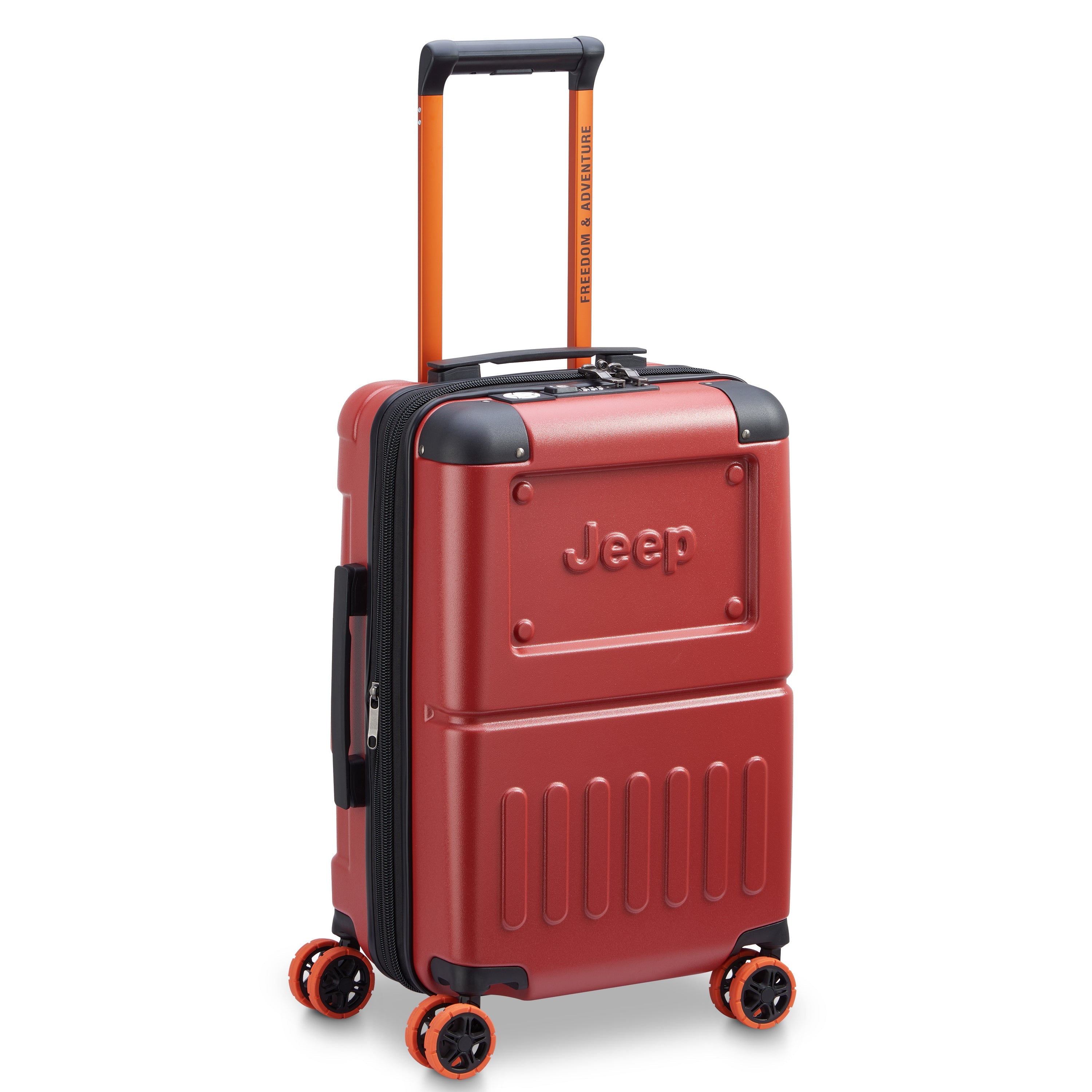JH002B| Koffer Cabin Uitbreidbaar 55 CM CHILLI PEPPER