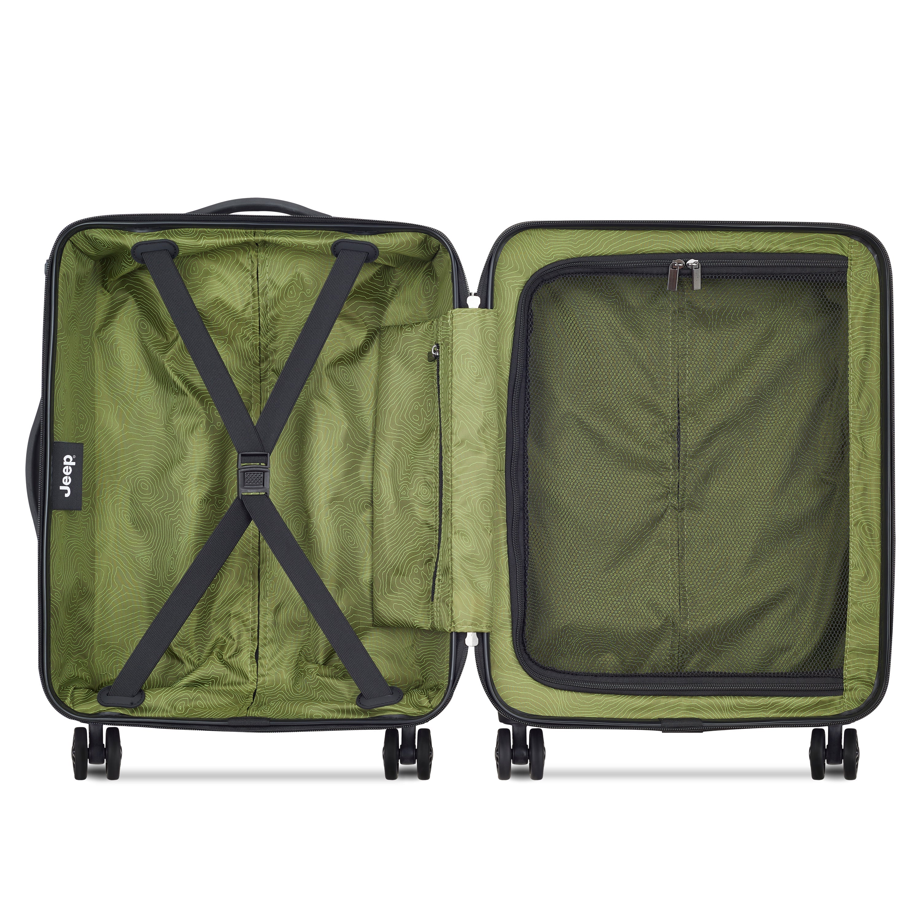 JH004C| Valise Cabine Slim 55 CM BRUINE GRISE