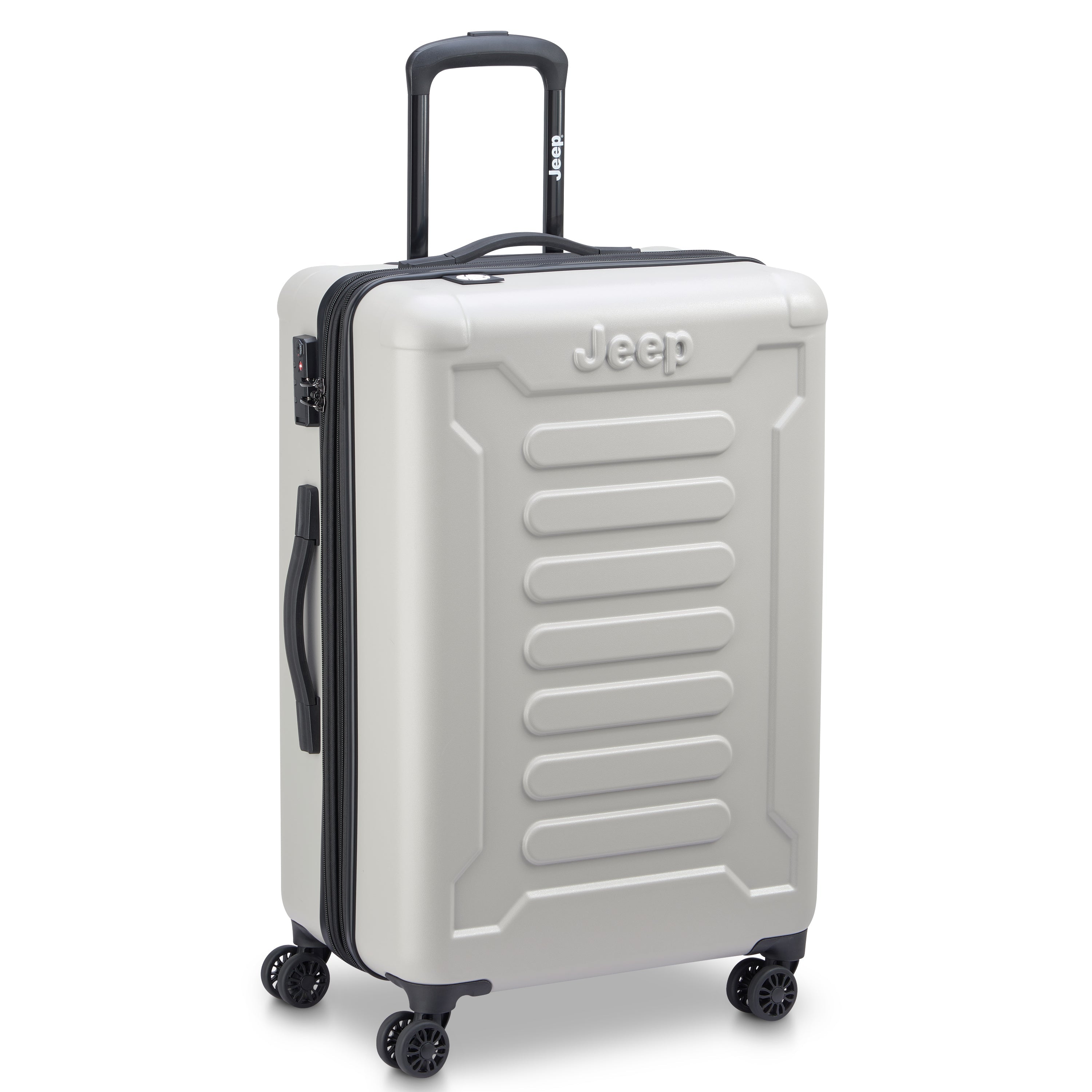 JH004C| Koffer Aufgabe Erweiterbar 68 CM GREY DRIZZLE