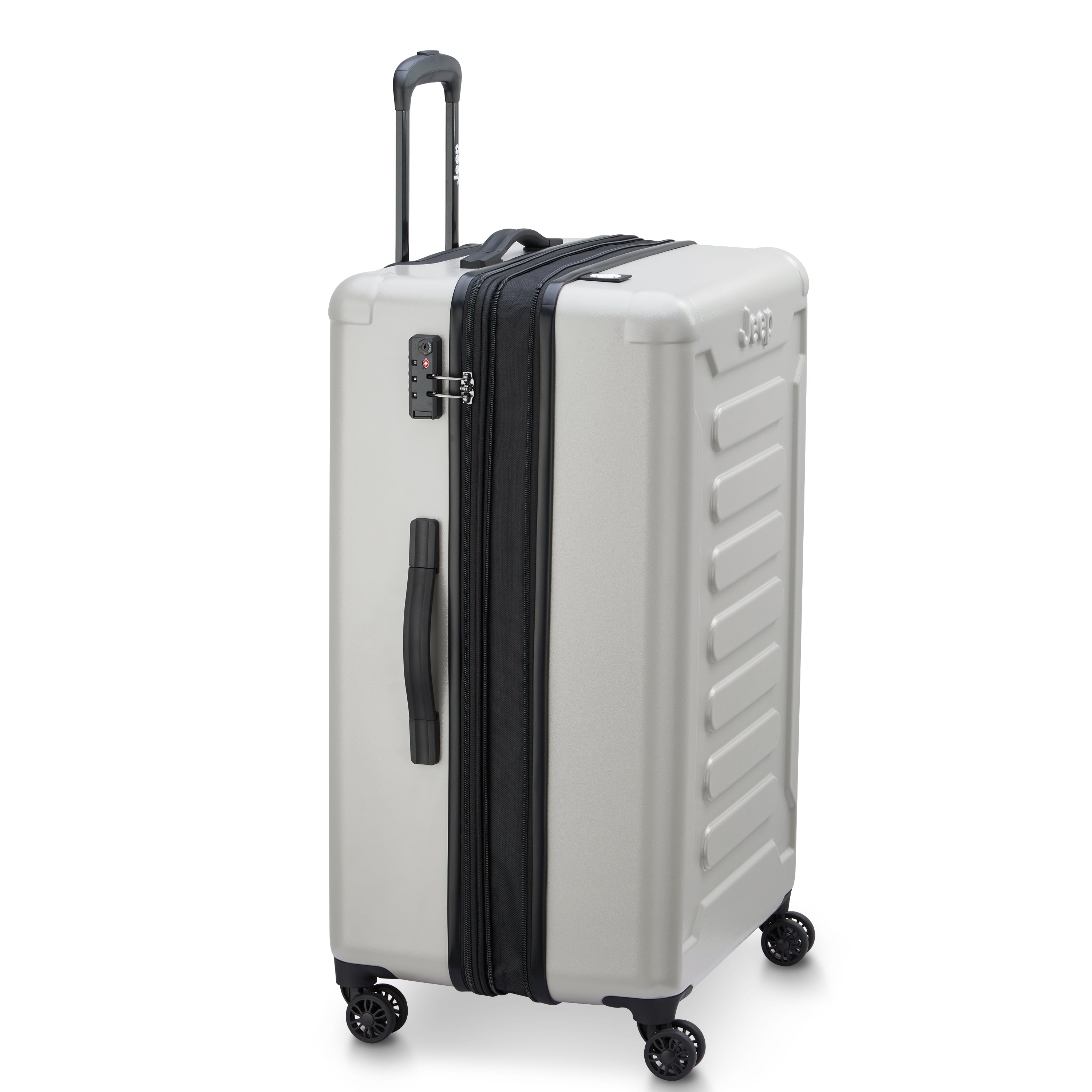 JH004C| Valise Soute Extensible 75.5 CM BRUINE GRISE