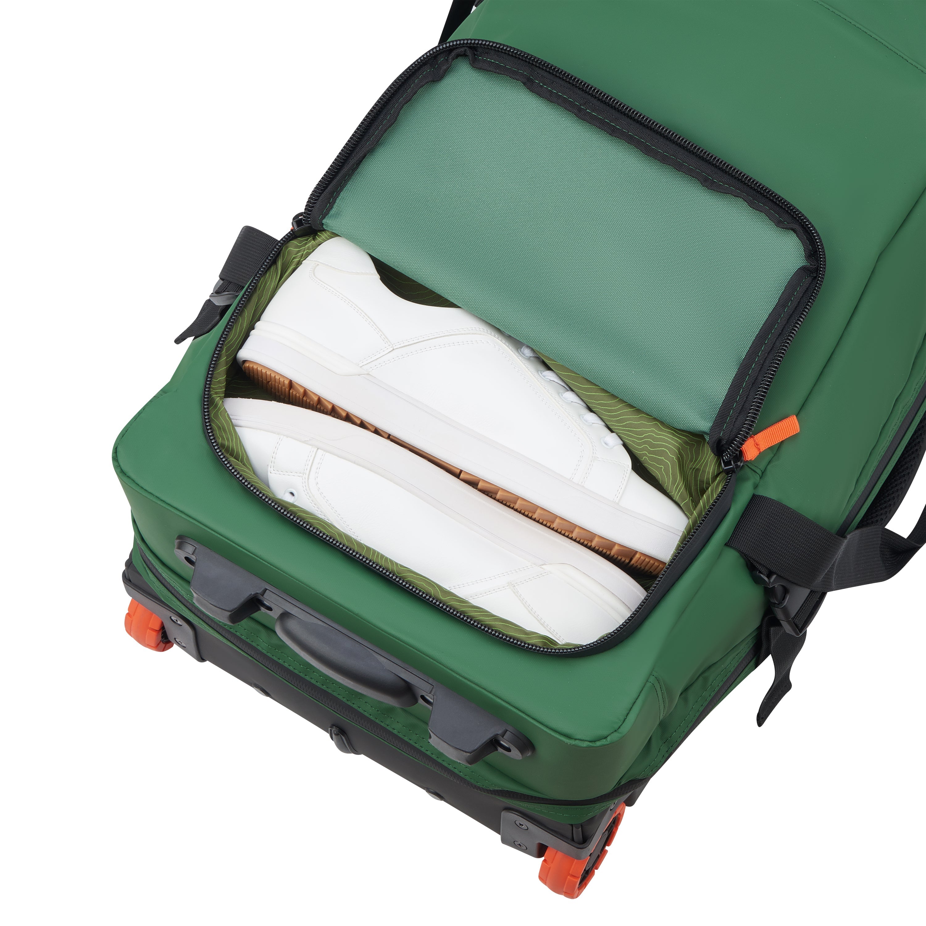 JS005A| Trolley Duffle Bag Cabin 35 CM ELM GREEN