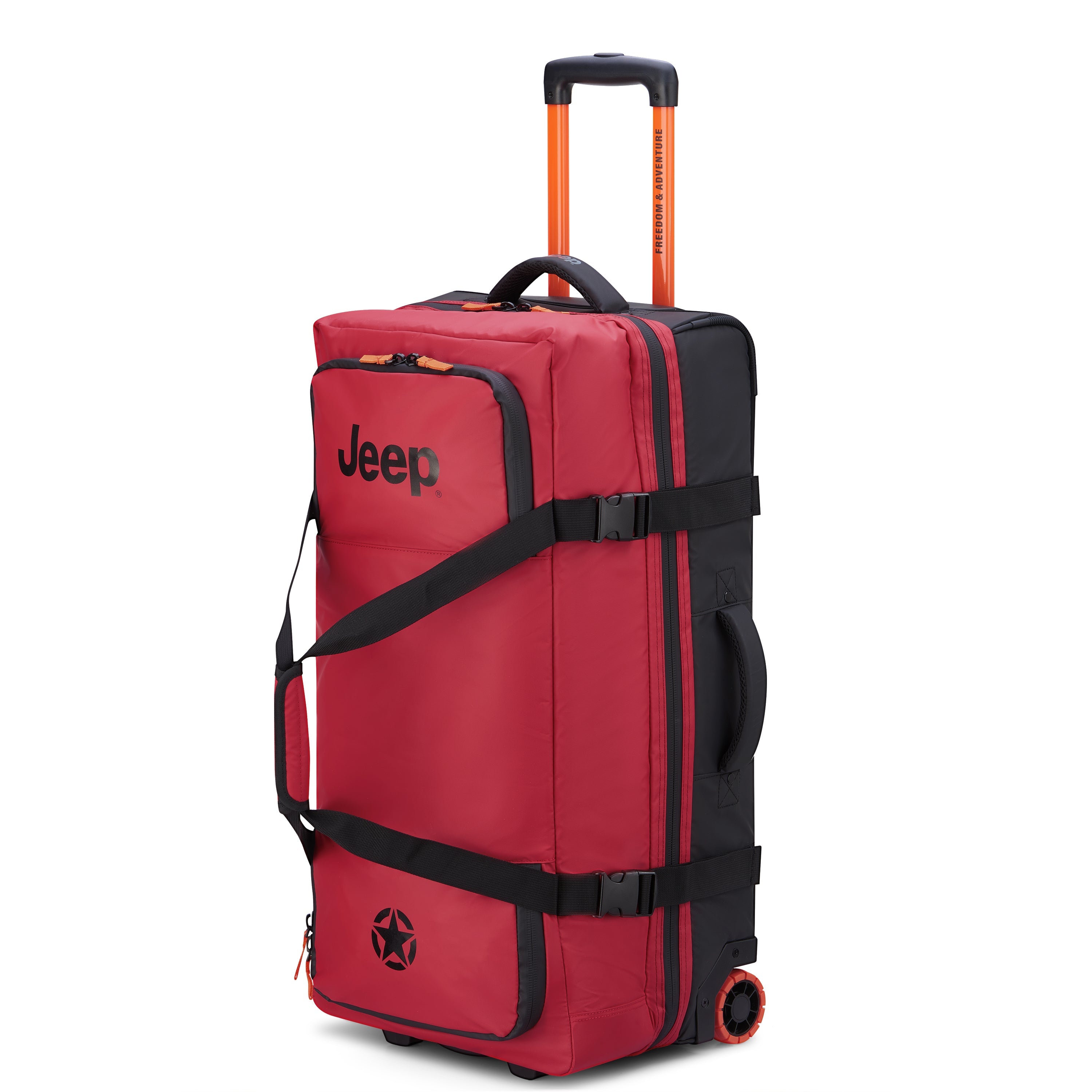 JS005A| Trolley Duffle Bag Check-In 36,5 CM TOMATO