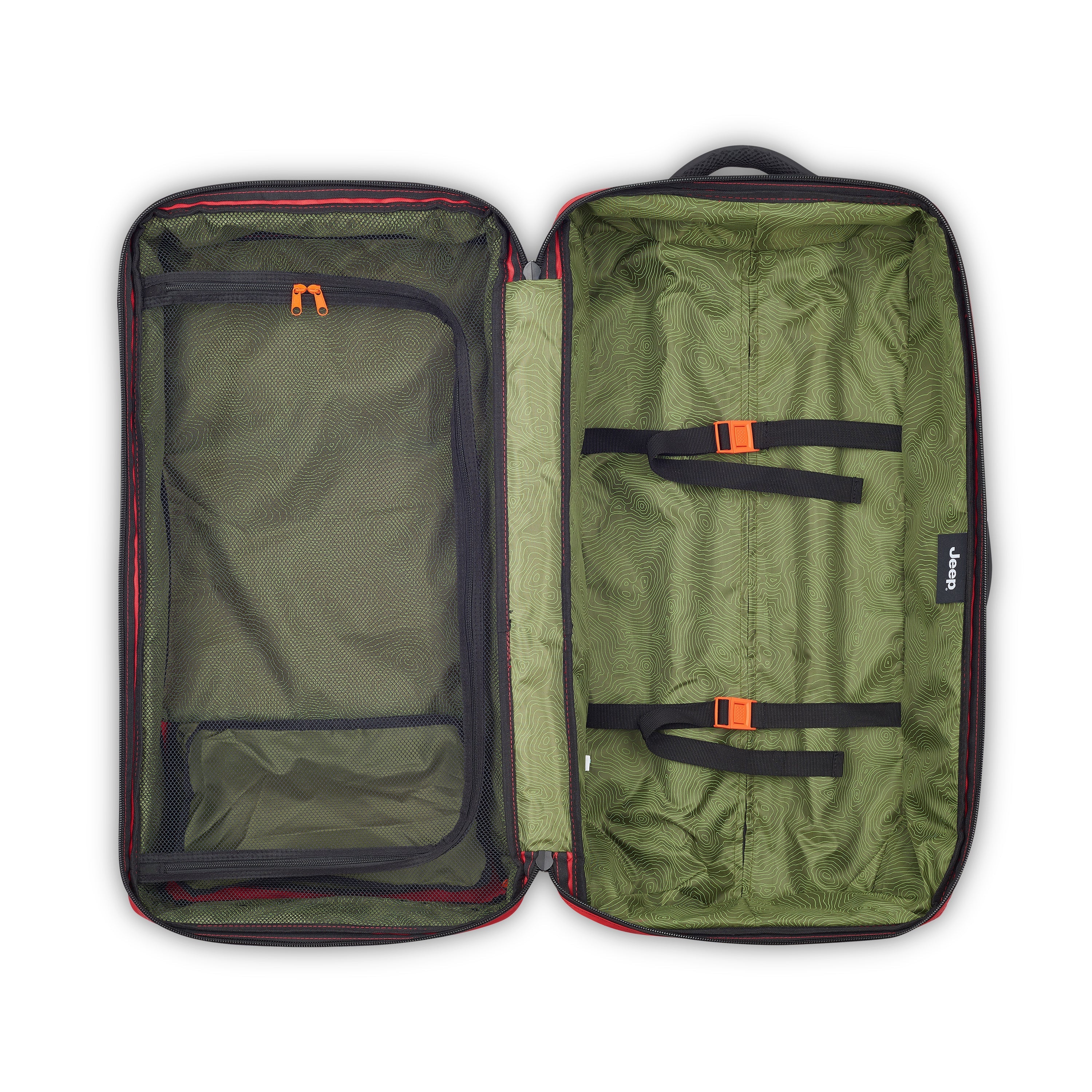 JS005A| Trolley Duffle Bag Check-In 36,5 CM TOMATO