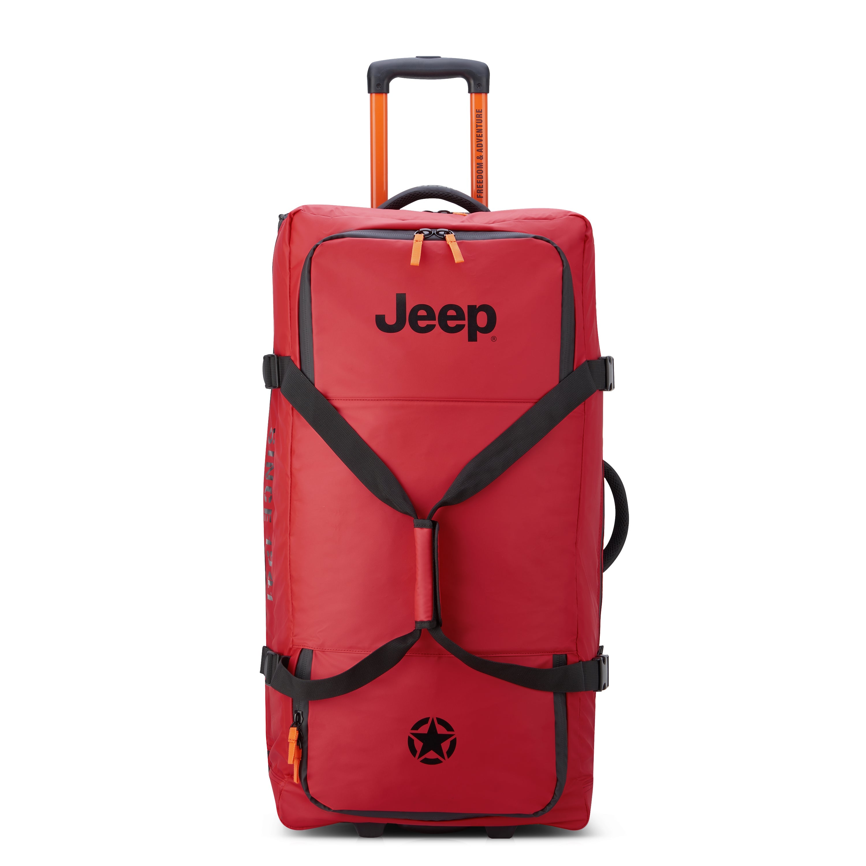 JS005A| Trolley Duffle Bag Check-In 40.5 CM TOMATO