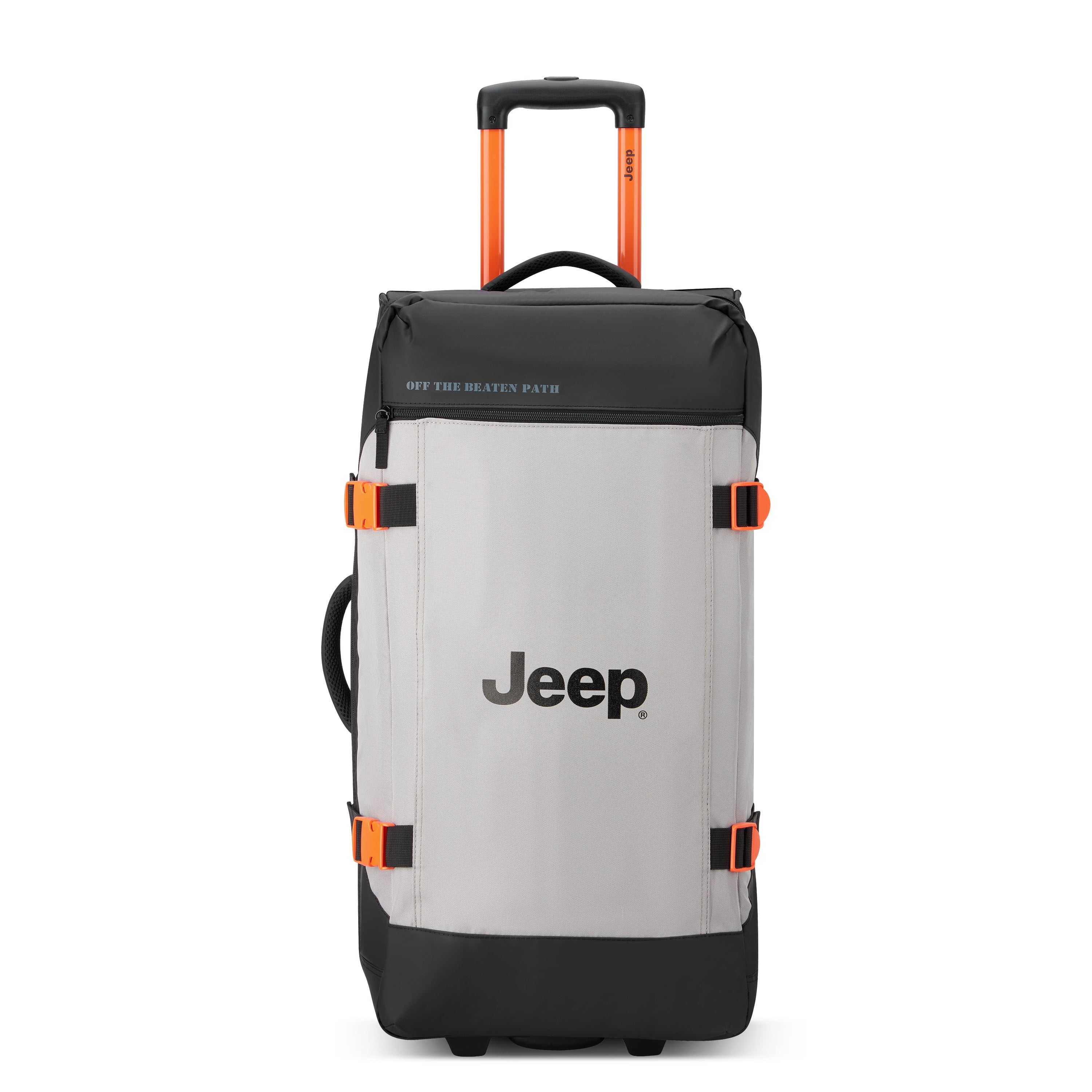 JS007C| Trolley Duffle Bag Check-In 36.5 CM GREY DRIZZLE