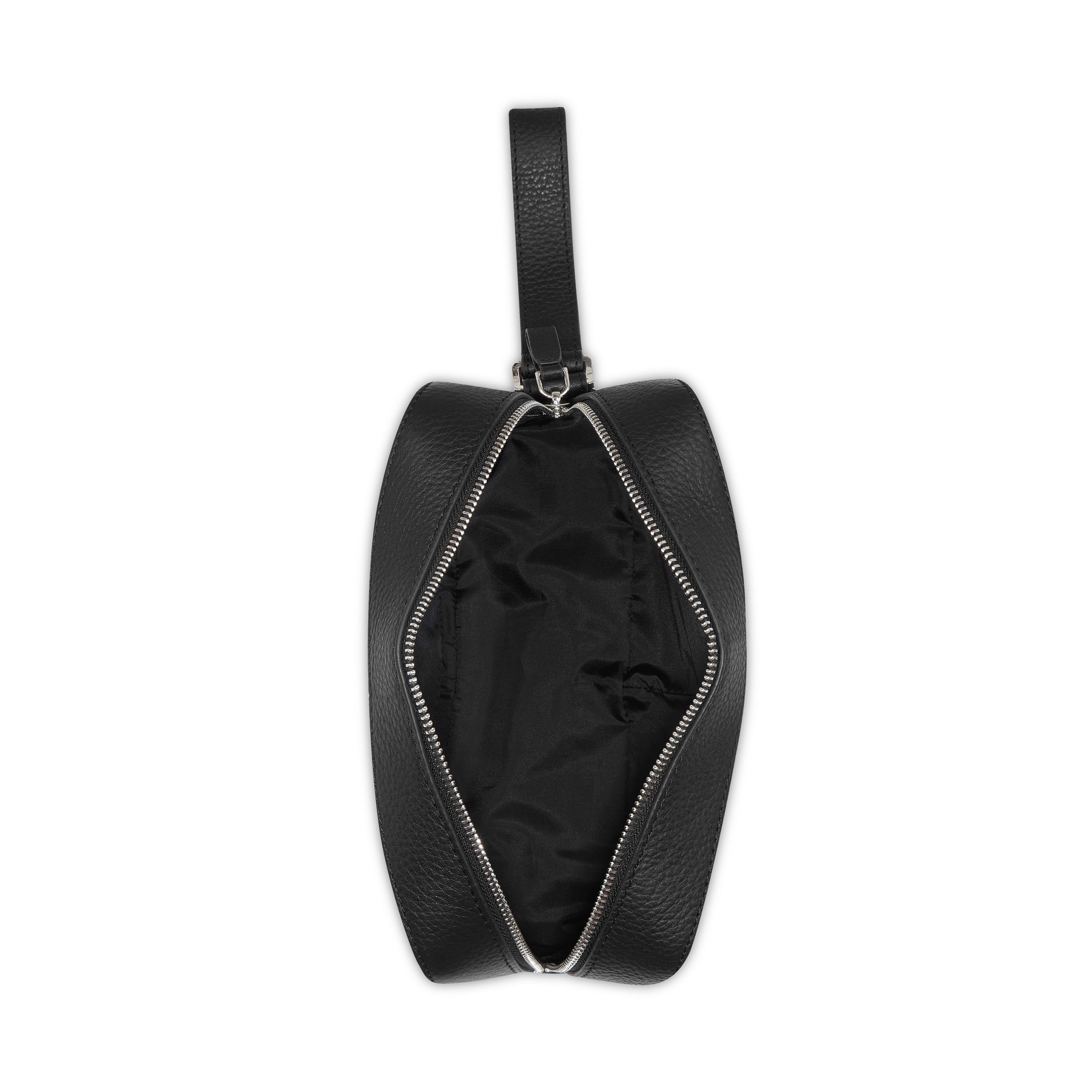 LE CUIR GRAINE| Toiletry Bags BLACK