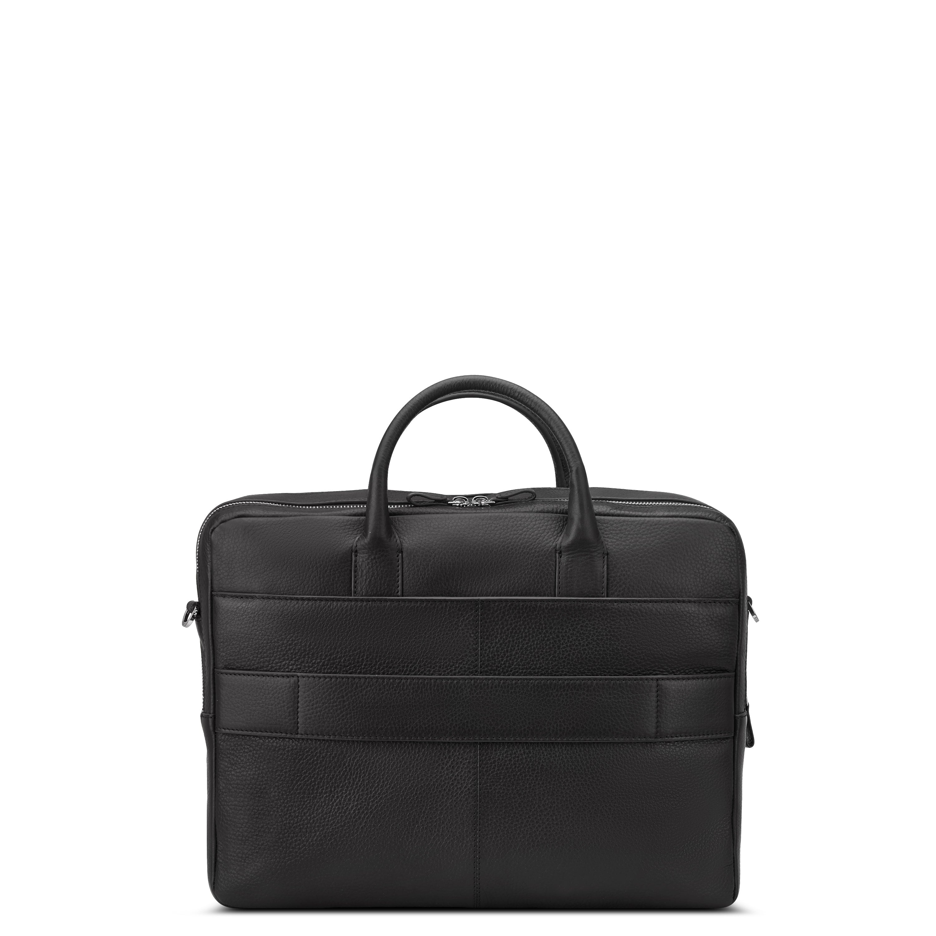 LE CUIR GRAINE| Porte-Documents NOIR